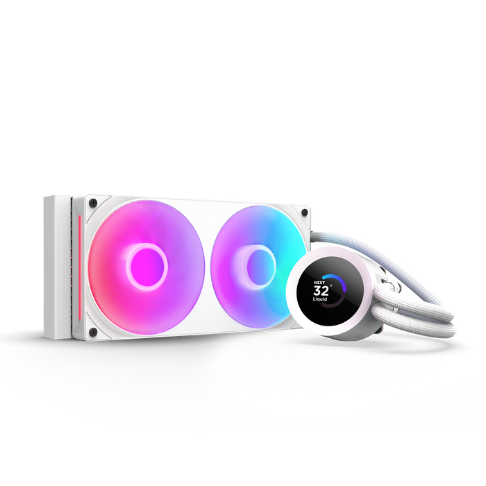 Kraken Plus 240 Rgb V2 White Aio Liquid Cooler