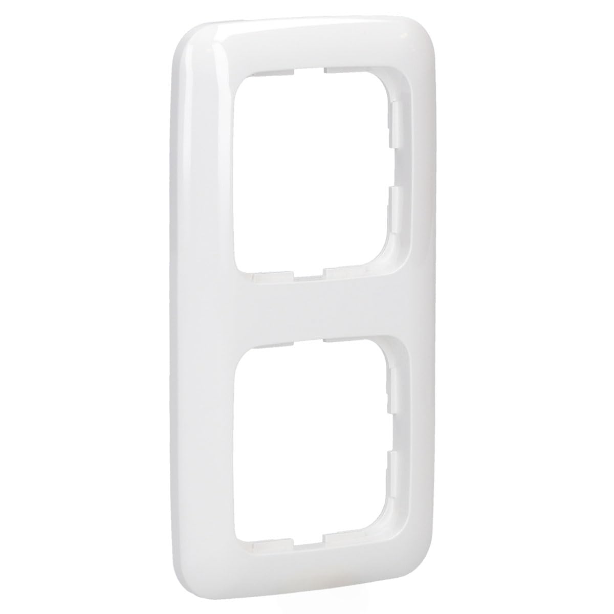 Busch Jaeger 2512/214 Reflex SI Alpine Frame for 2 Sockets