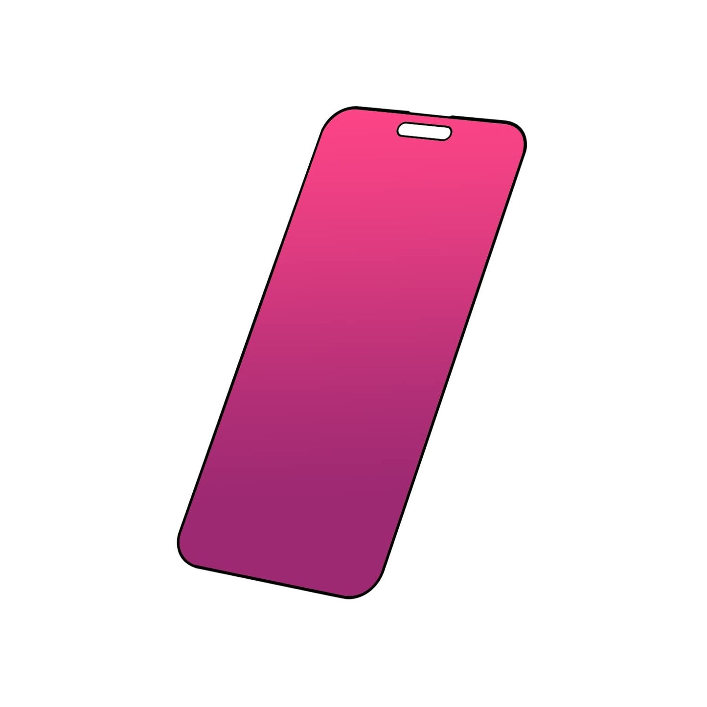 EGKimBa Privacy Screen Protector Compatible with iPhone 14 Pro Max, iPhone 16 Plus, 15 Plus, 6.7 inch Gradient Colorful Electrop