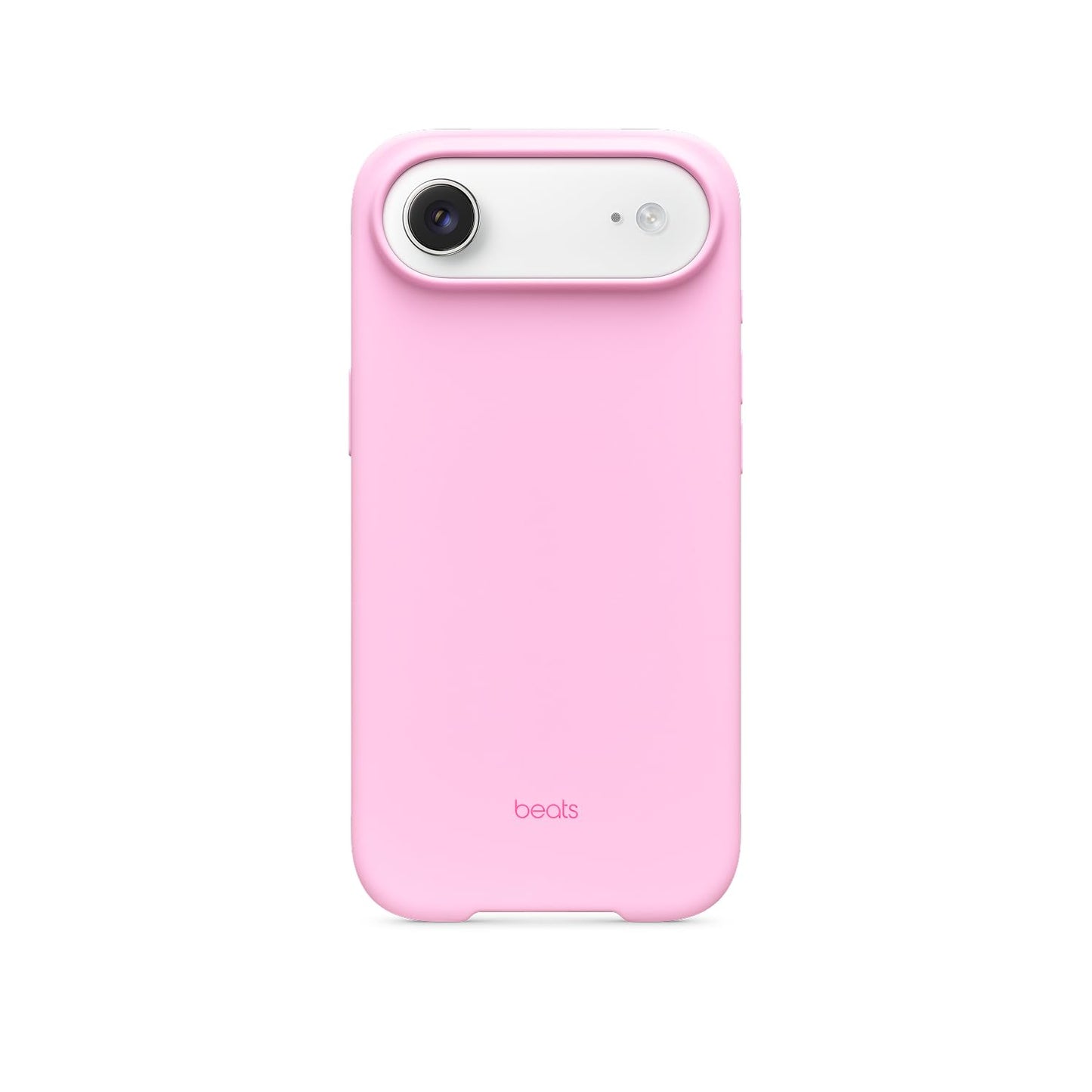 Beats iPhone Air Case with MagSafe & Camera Control, Matte Finish, Microfiber Lining - Pebble Pink