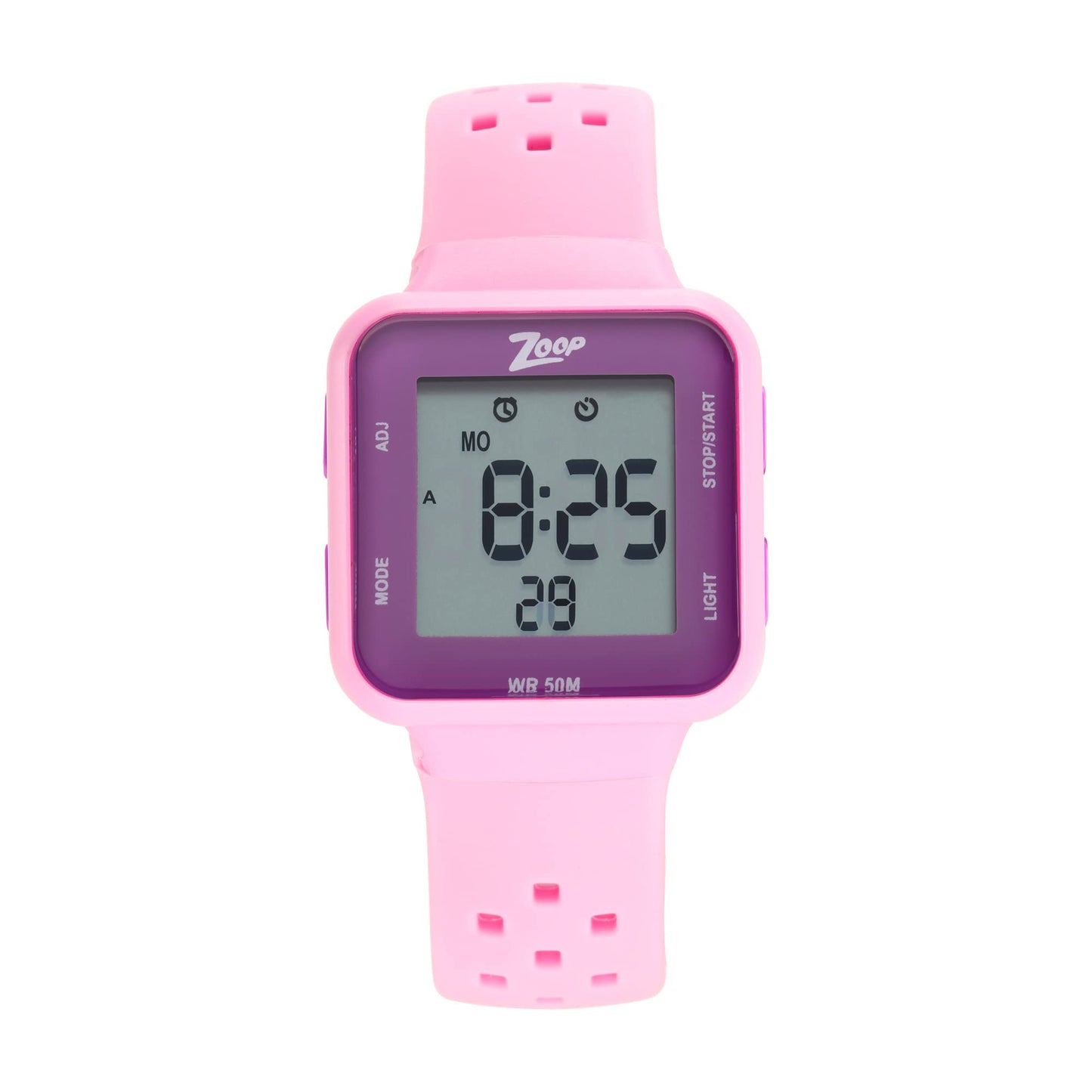 Zoop Kids Unisex Silver Dial Silicone Digital Watch (Not Assigned,Not Assigned)