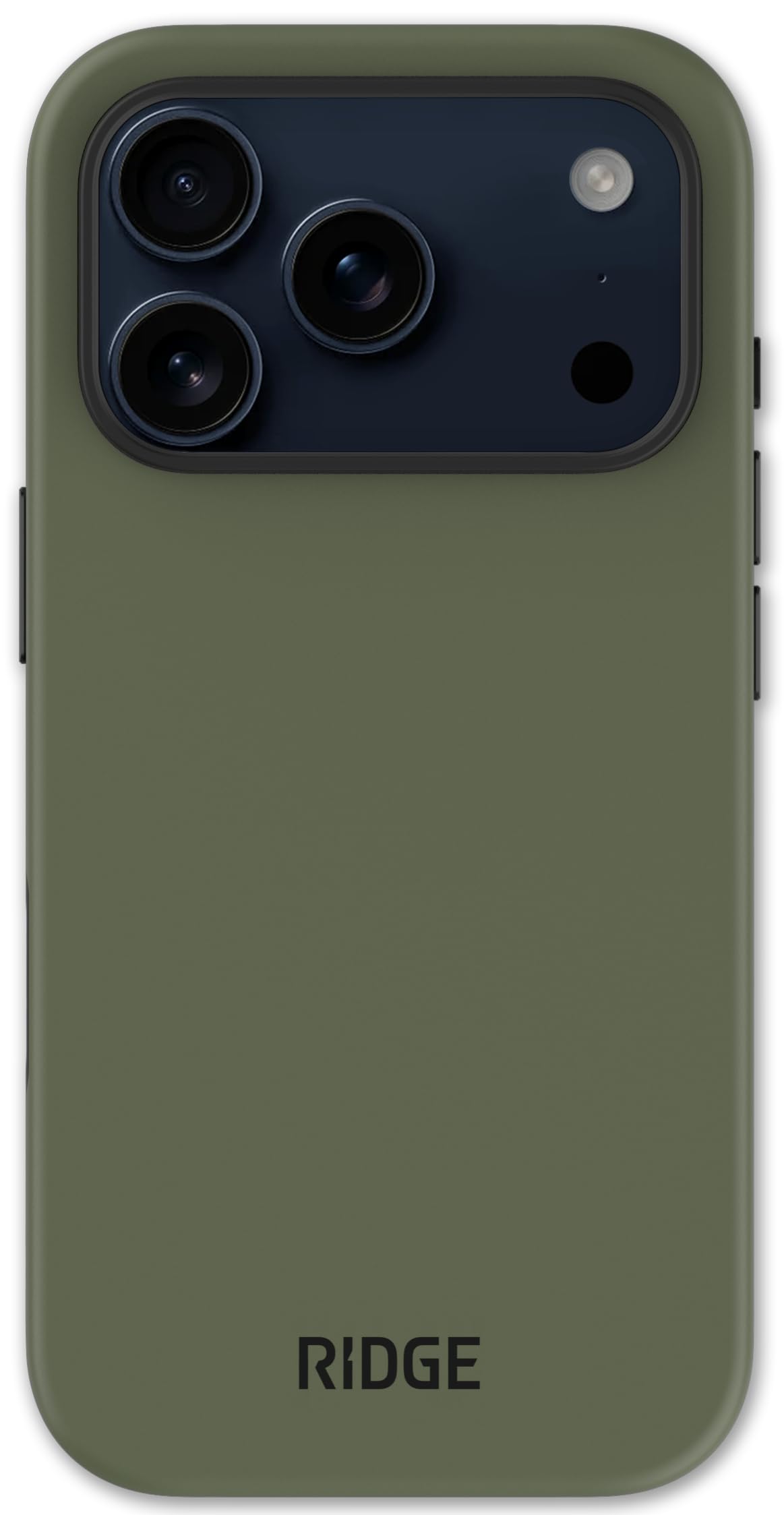 Ridge Case Compatible with iPhone 17 PRO - Compatible with MAGSAFE & Wireless Charging, Aluminum Control Buttons, Dual-Layer Con