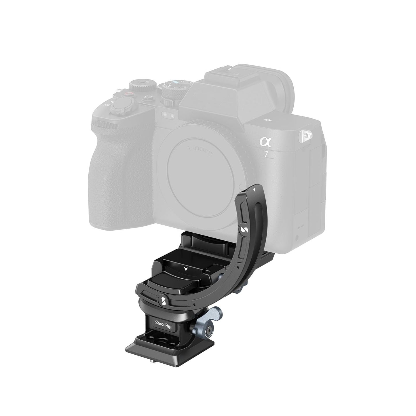 SmallRig Horizontal-to-Vertical Mount Plate Kit for Mirrorless Cameras, for Sony, for FUJIFILM, for Nikon, for Canon, Tripod Mou