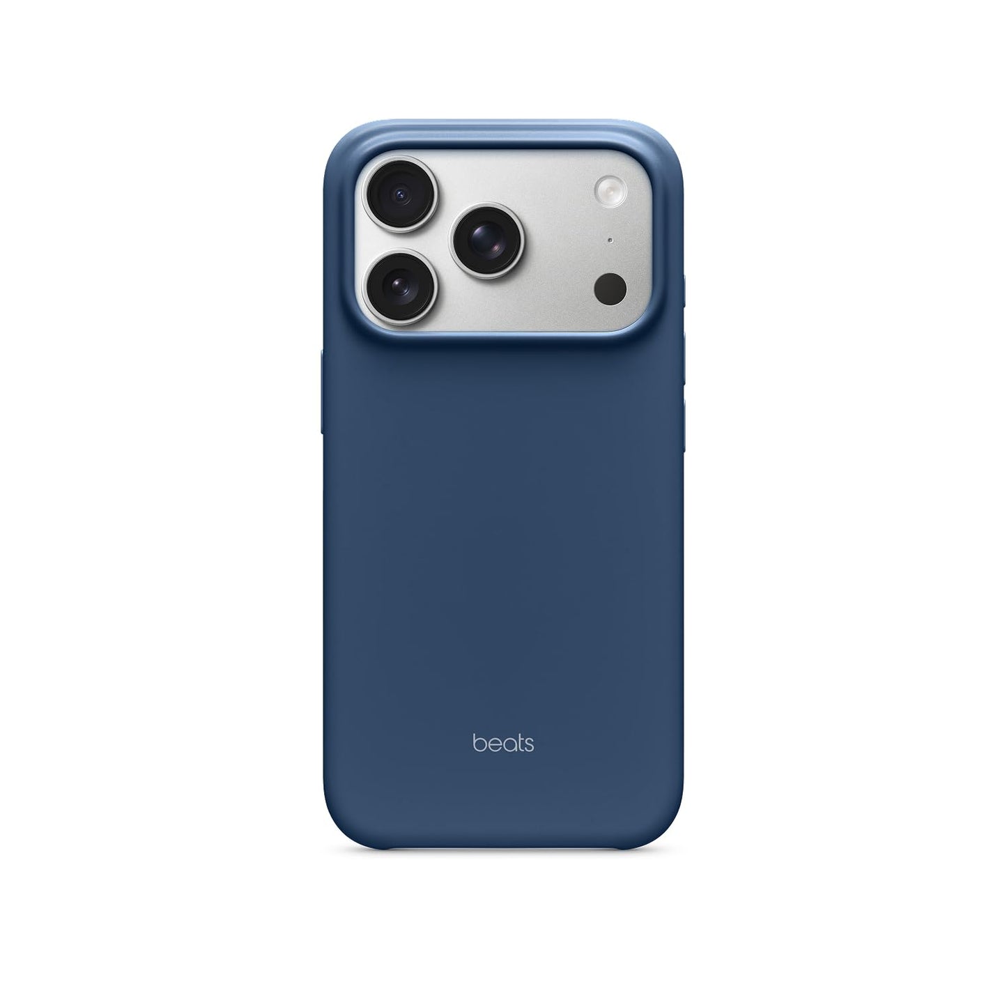 Beats iPhone 17 Pro Case with MagSafe & Camera Control, Matte Finish, Microfiber Lining - Bedrock Blue