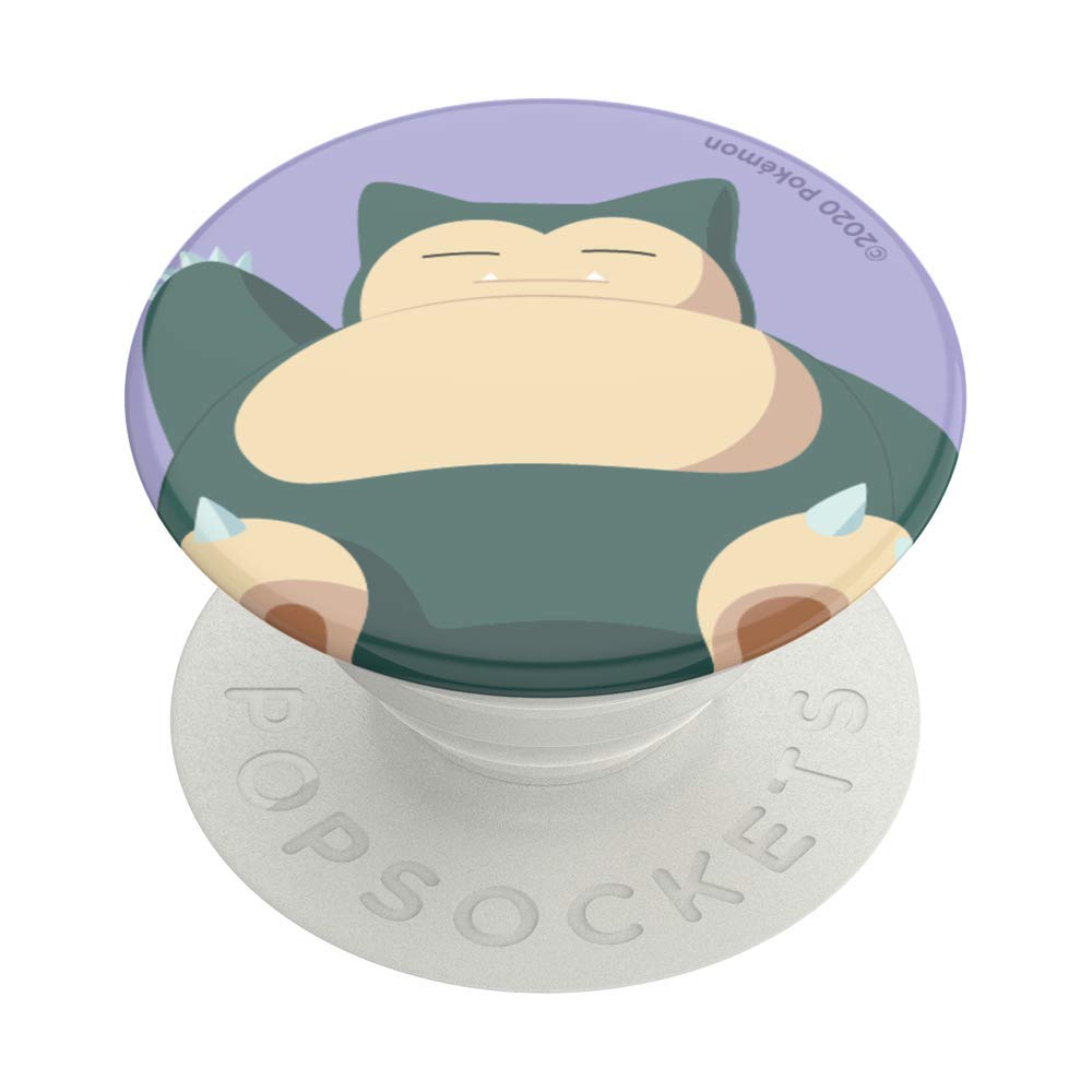 PopSockets Phone Grip with Expanding Kickstand, Adhesive Grip, Pok mon - Snorlax Knocked