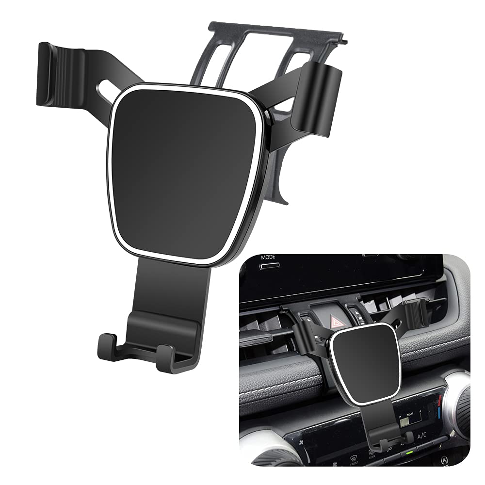 musttrue Car Phone Holder for Toyota RAV4 2019-2025,Hybrid XSE Limited,Prime XSE 2021-2025 Auto Accessories Navigation Bracket I
