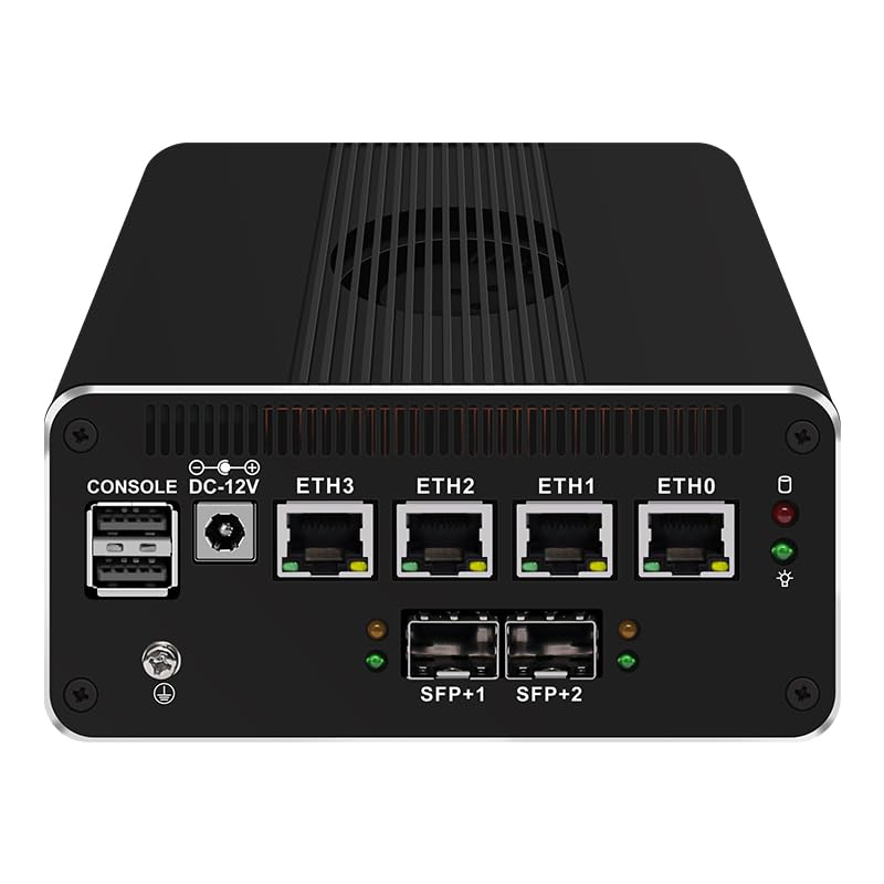 CWWK Intel Alder Lake N100(4C/4T Up to 3.4GHz)/N305(8C/8T Up to 3.8GHz) Dual SFP+10GbE Mini PC|4xIntel I226-V 2.5GbE |DDR5 Memor