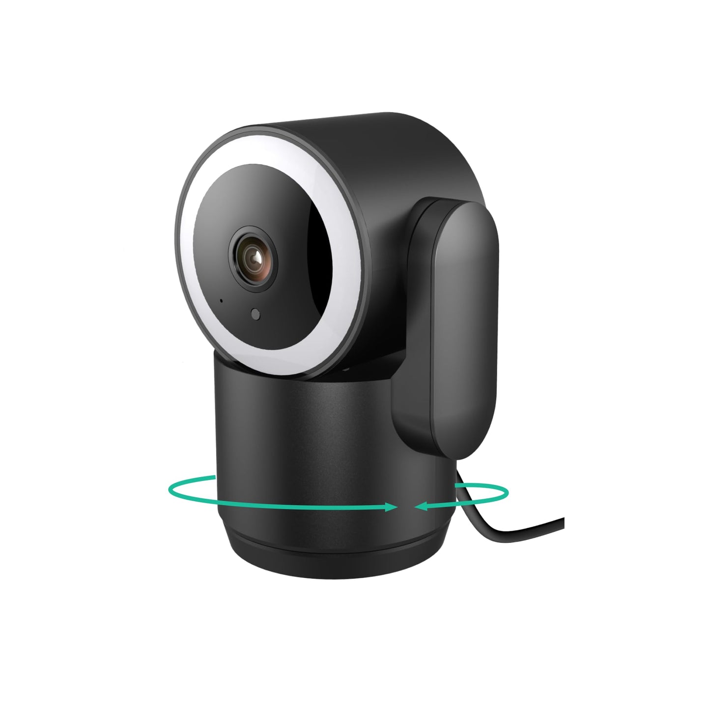 Luna 2K Indoor Cameras for Home Security, 2.4GHz & 5GHz WiFi, 360-Degree Pan-Tilt, Built-in Spotlight, Human Auto Tracking, Sire