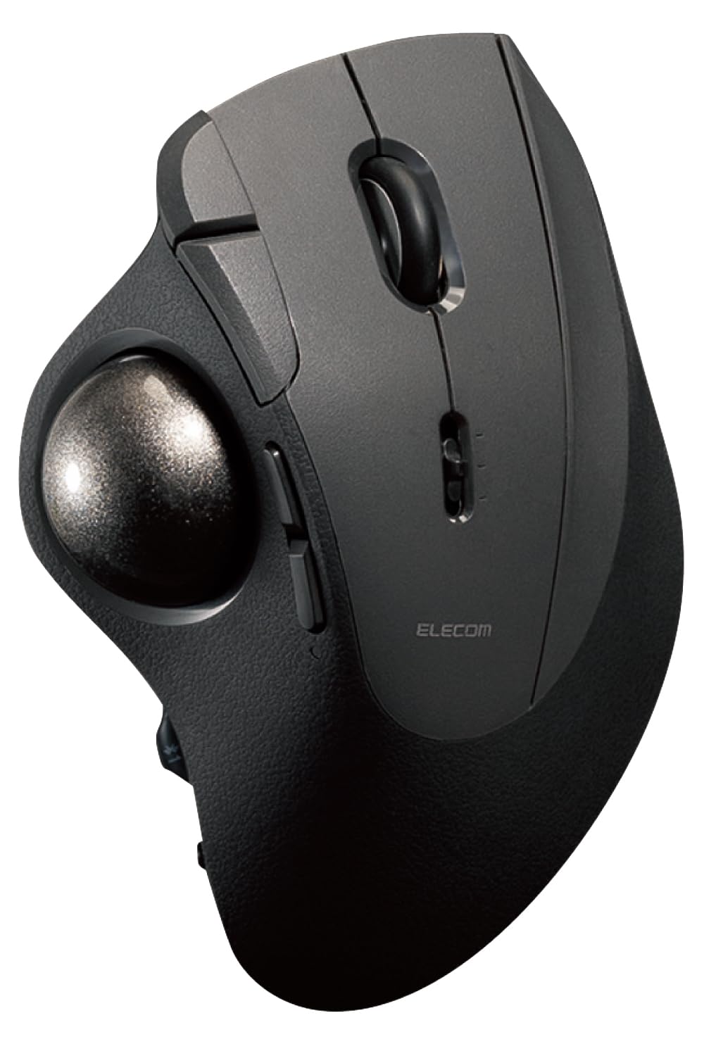 ELECOM IST PRO Trackball Mouse, 6 Device Connection, 3 Way Connectivity, Bluetooth 5.3, Wireless 2.4GHz, Wired, 12,000 DPI Senso