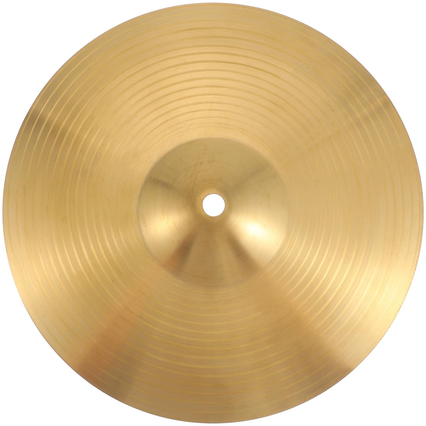 Veemoon 10 Inch Brass Cymbal Replacement, Splash Cymbal for Drum Set Crash Cymbals Ride Drum Instrument Percussion Accessories D