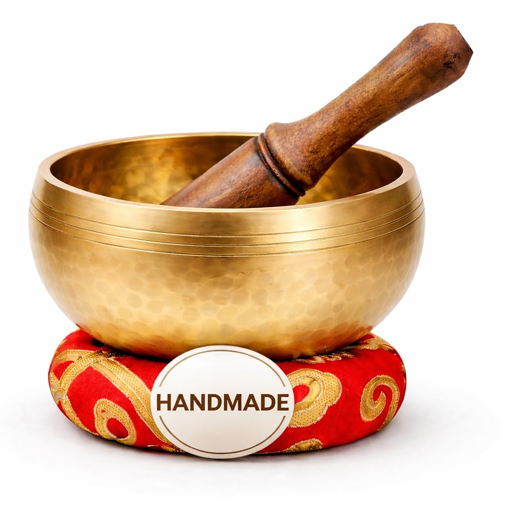 Tibetan Singing Bowl Set 4 - Master Healing Grade - Pure Tone by Himalayan Bazaar
