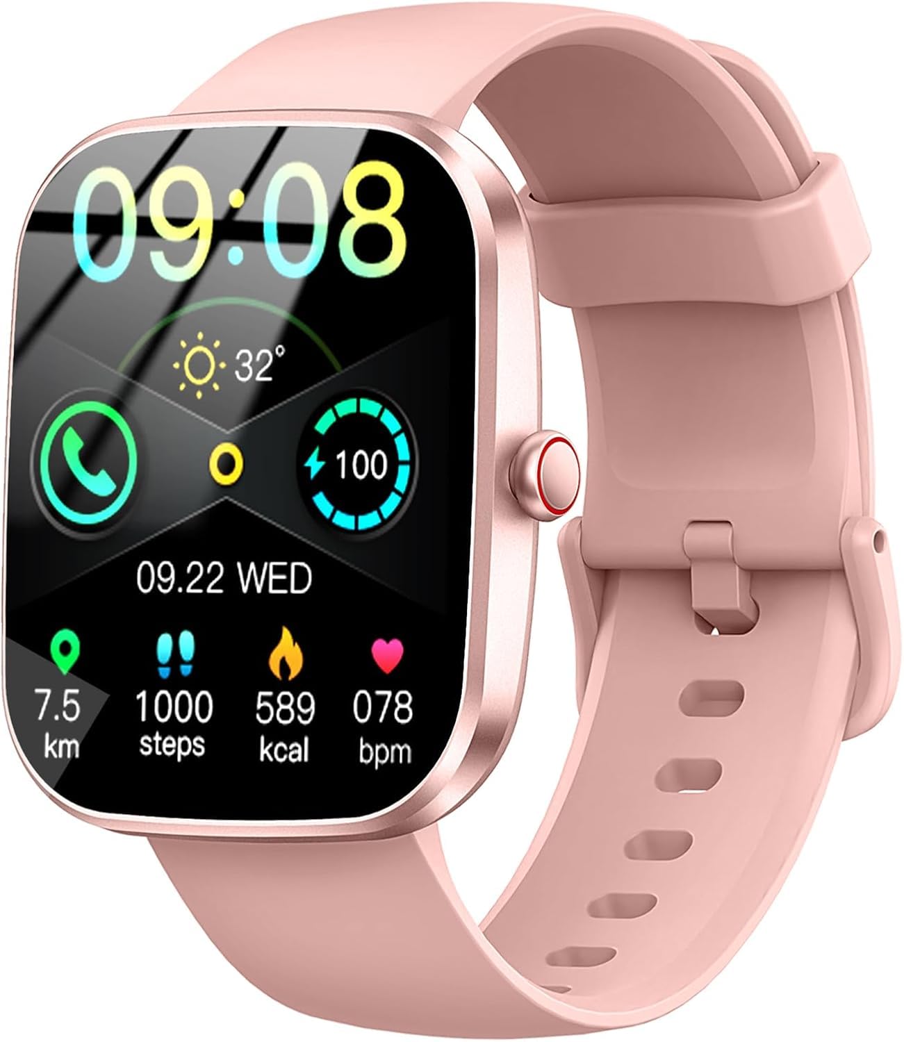 Smart Watch for Men Women, 2026 New Smartwatch(Answer/Make Call) , 1.91 Fitness Watch with 120+ Sport Modes, Fitness Tracke with