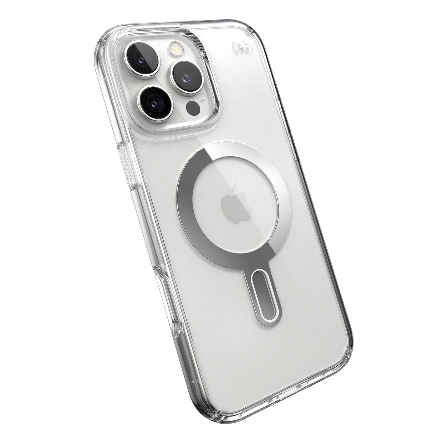 Speck Clear iPhone 16 Pro Max Case MagSafe + ClickLock - Slim Phone Case iPhone 16 Pro Max - iPhone 16 Pro Max Phone Case - Pres