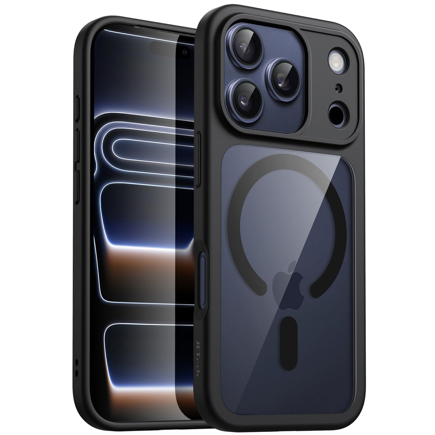JETech Magnetic Case for iPhone 17 Pro Max 6.9-Inch Compatible with MagSafe, Shockproof Phone Bumper Cover, Solid Color Matte TP