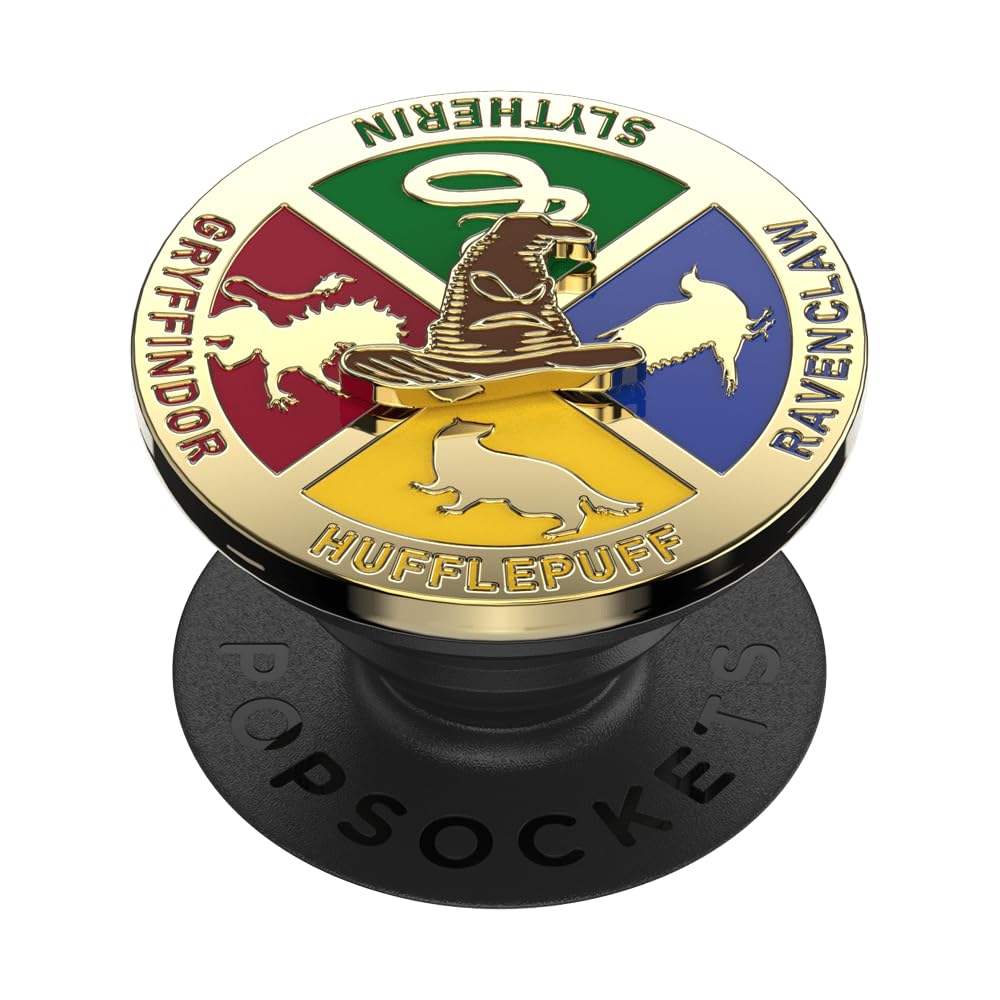 PopSockets Phone Grip with Expanding Kickstand, Adhesive Grip, Warner - ENAMEL SPINNER SORTING HAT