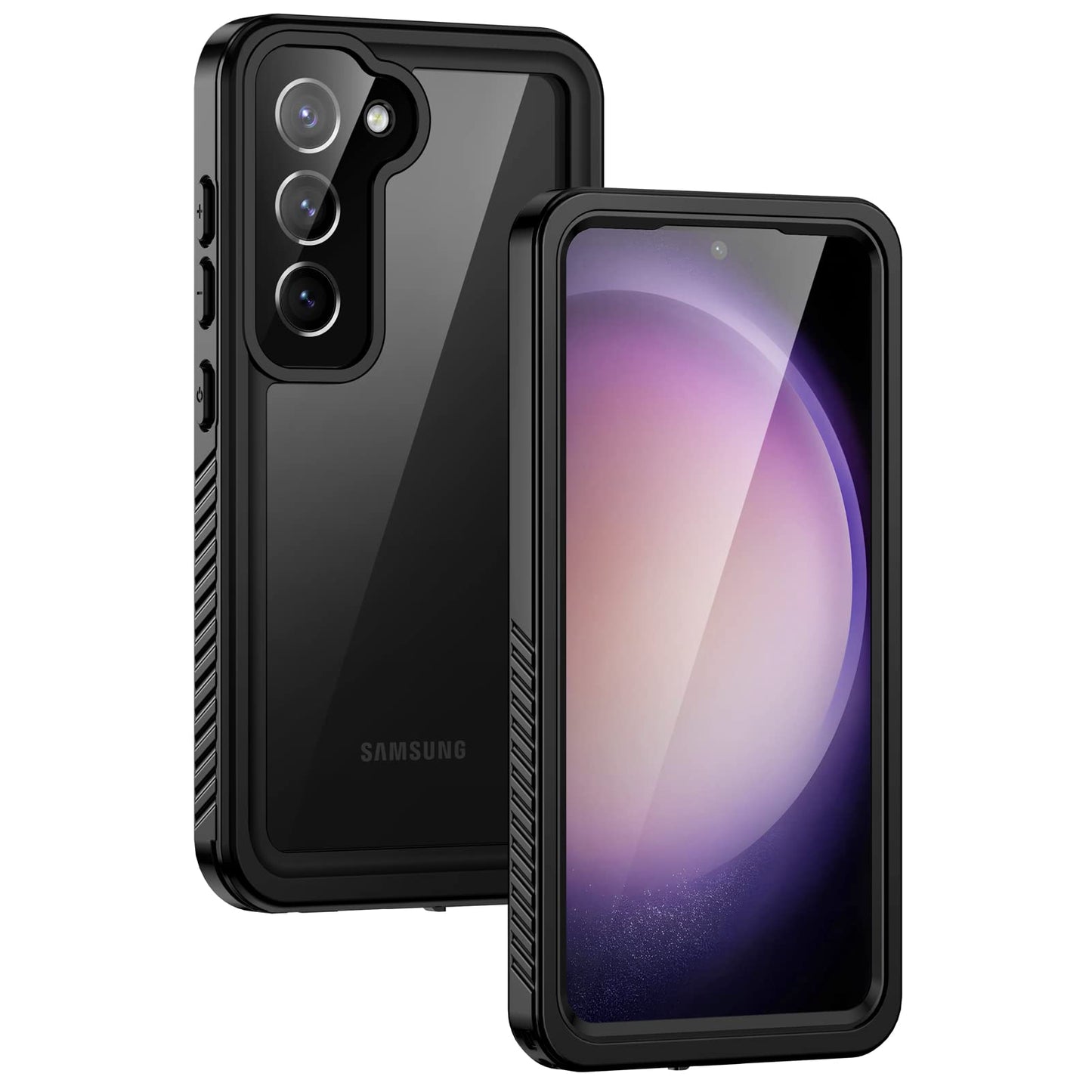 Lanhiem for Samsung Galaxy S23+ Plus Case, IP68 Waterproof Dustproof Case with Built-in Screen Protector, Rugged Full Body Shock