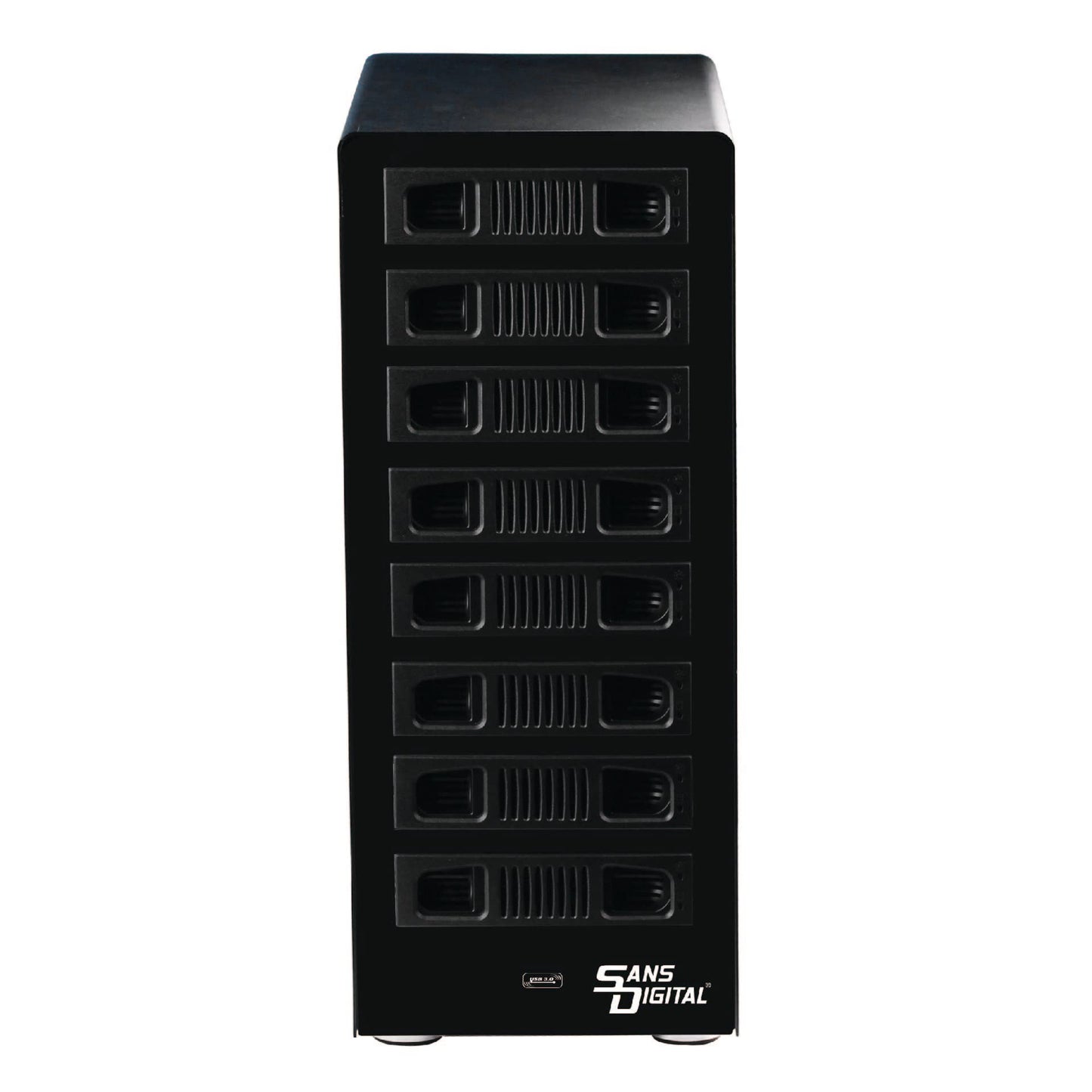 Sans Digital MobileRAID MR8UT6G New Generation 8-Bay 3.5 inch SATA to USB 3.0 / eSATA Hardware RAID (00/50) / Spanning / JBOD