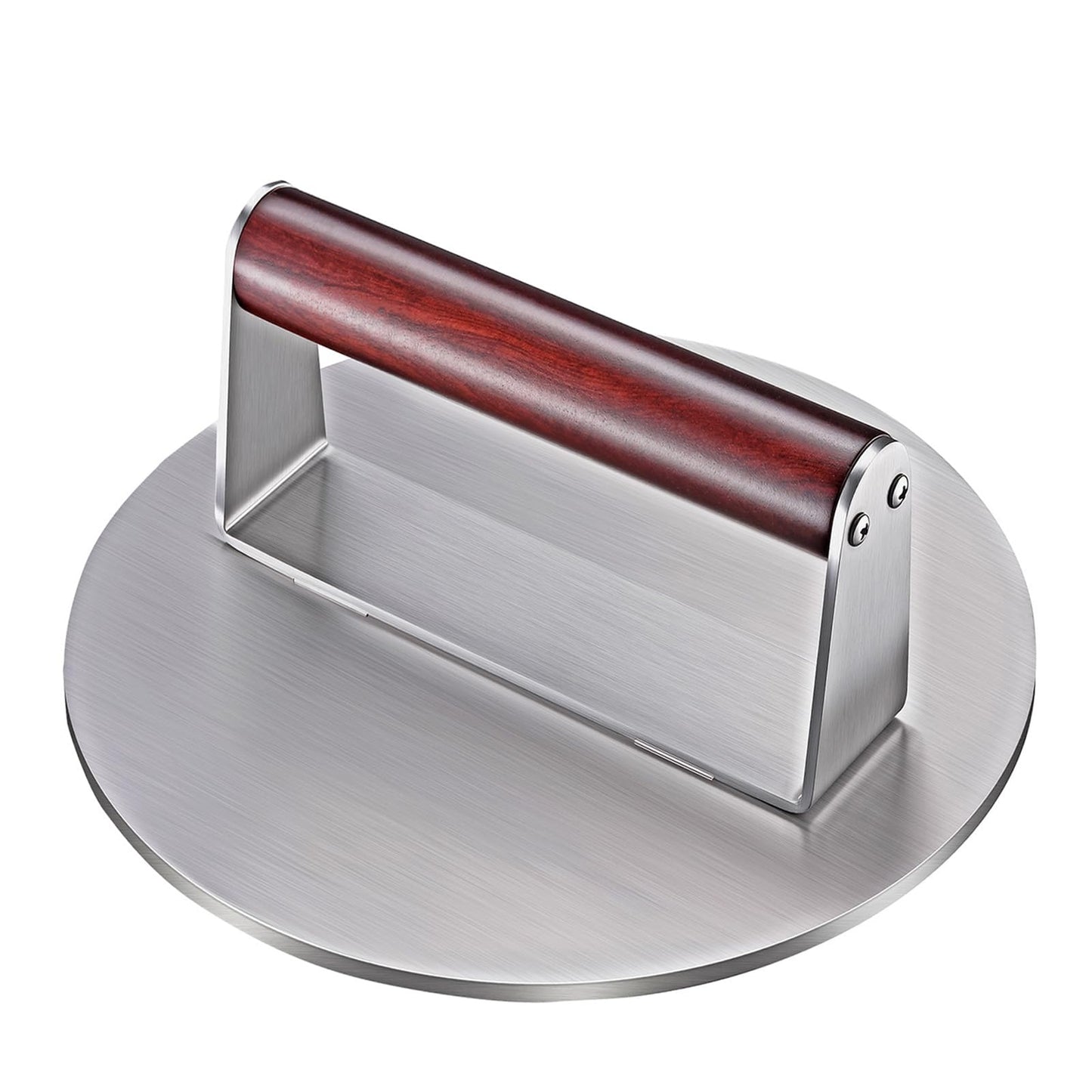 Heavy Duty 2.5 lb Stainless Steel Burger Press - 8.5 Inch Smash Burger Press Hamburger & Bacon Press for Steak, Meat, Flat Top G