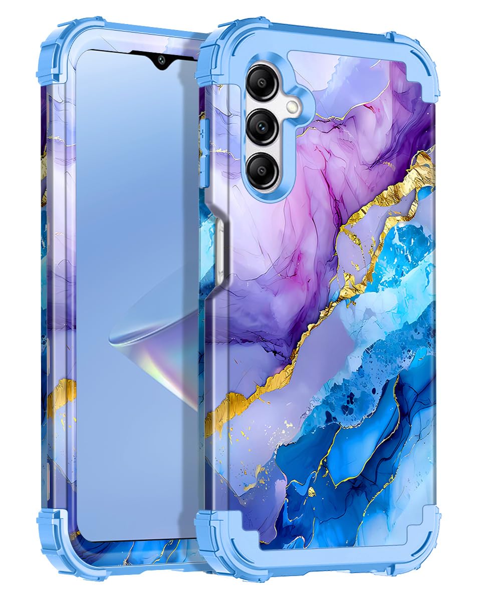 Casetego for Galaxy A16 5G Case,Three Layer Heavy Duty Sturdy Shockproof Protection Full Rugged Hard PC+Soft TPU Bumper Protecti