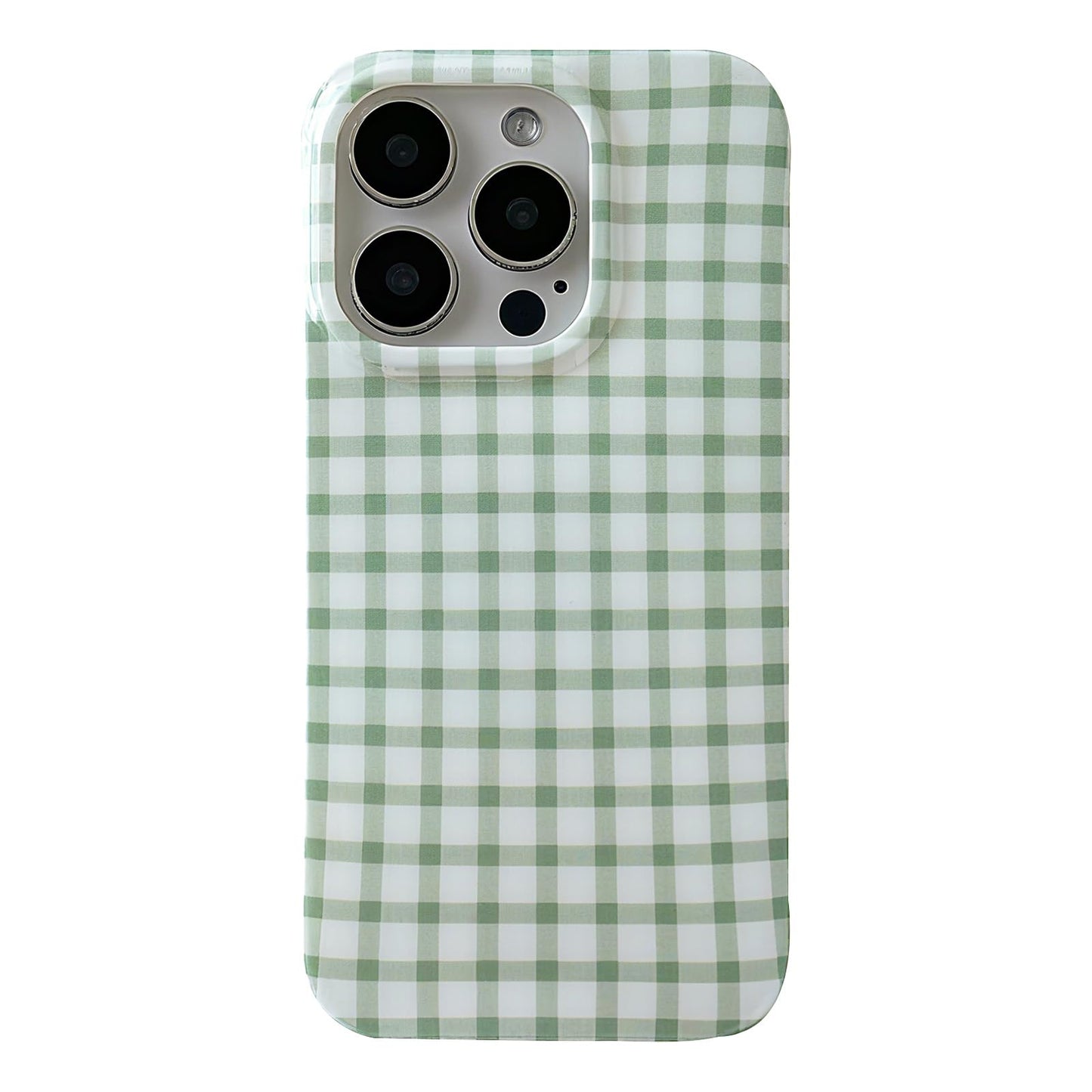 ZTOFERA for iPhone 14 Plus/15 Plus Case with Trendy Grids Plaid Checkerboard Pattern,Fashion Simple Checkered Print for Women Me