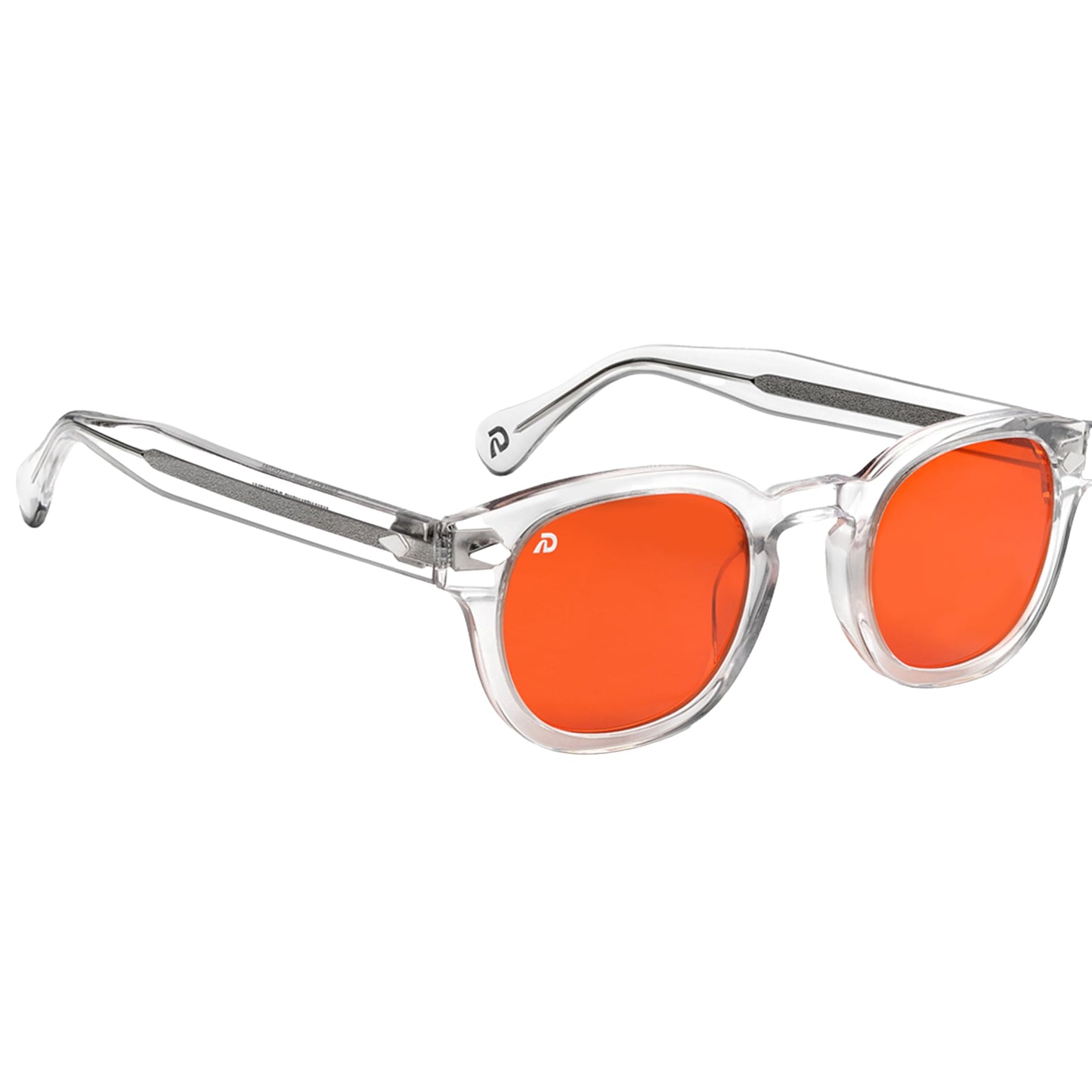 DREAM RECOVERY Blue Light Blocking Glasses for Computer, Gaming, Screen Fatigue - Night Orange Lenses for Sleep Support, Block B
