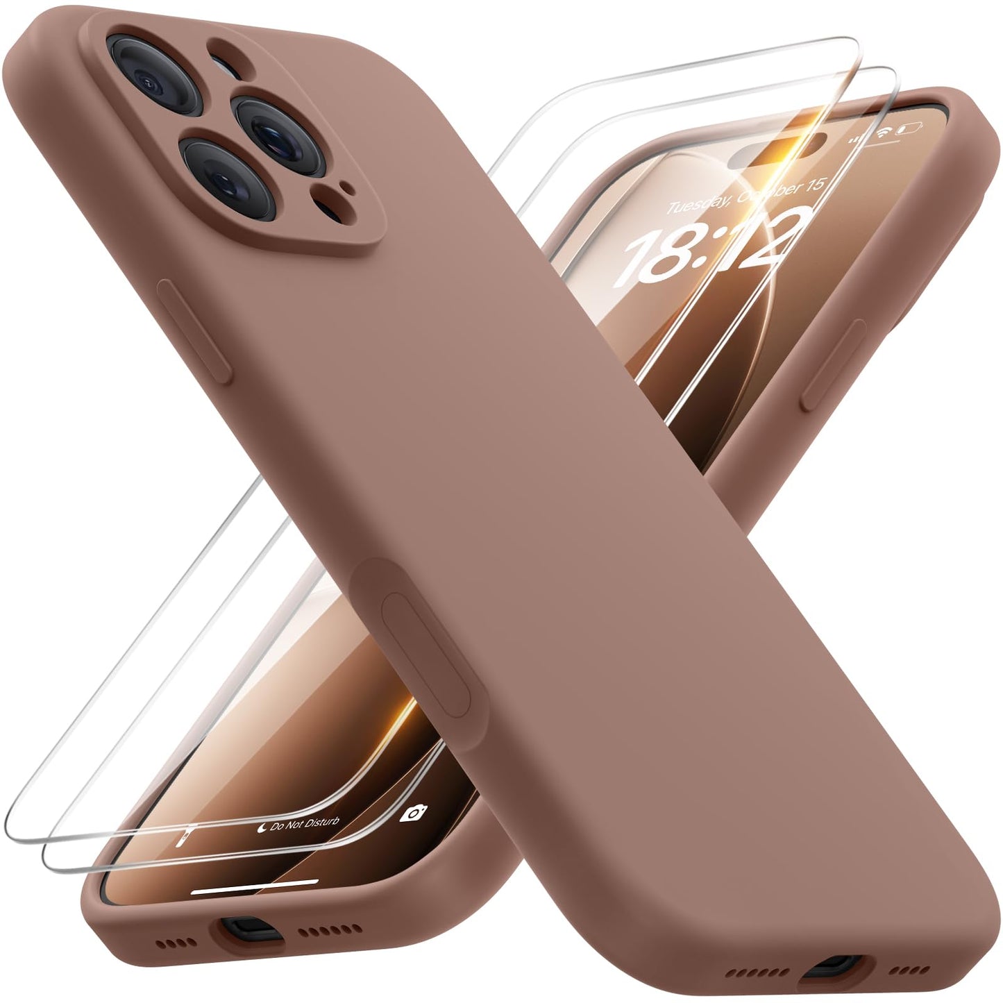 FlyReal Magnetic for iPhone 16 Pro Max Case, Compatible with MagSafe, (Integrated Silicone Camera Control Button & Camera Protec