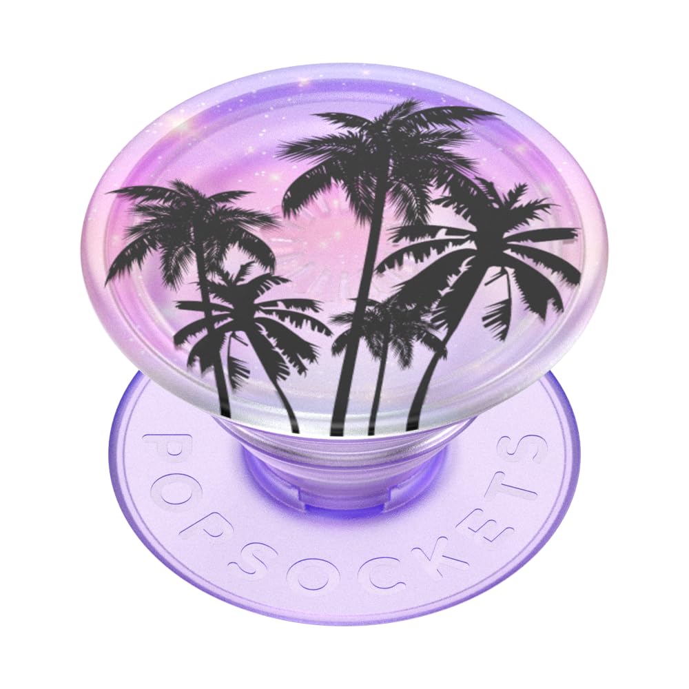 PopSockets Phone Grip with Expanding Kickstand, Adhesive Grip - Translucent Lavender Twilight