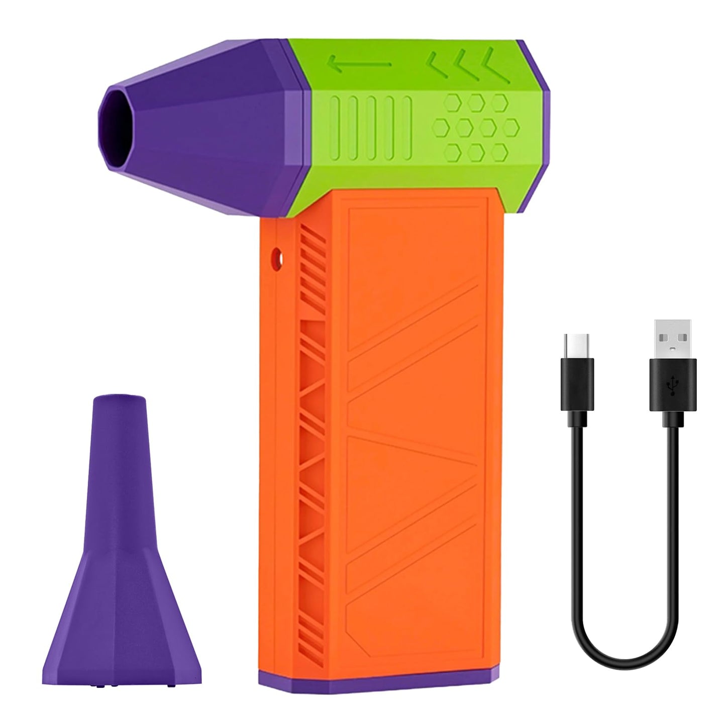 AWINNER Electric Air Duster, 150000 RPM Compressed Air Blower, 3-Gear Adjustable, Fast Charging, for Computer Keyboard and Car