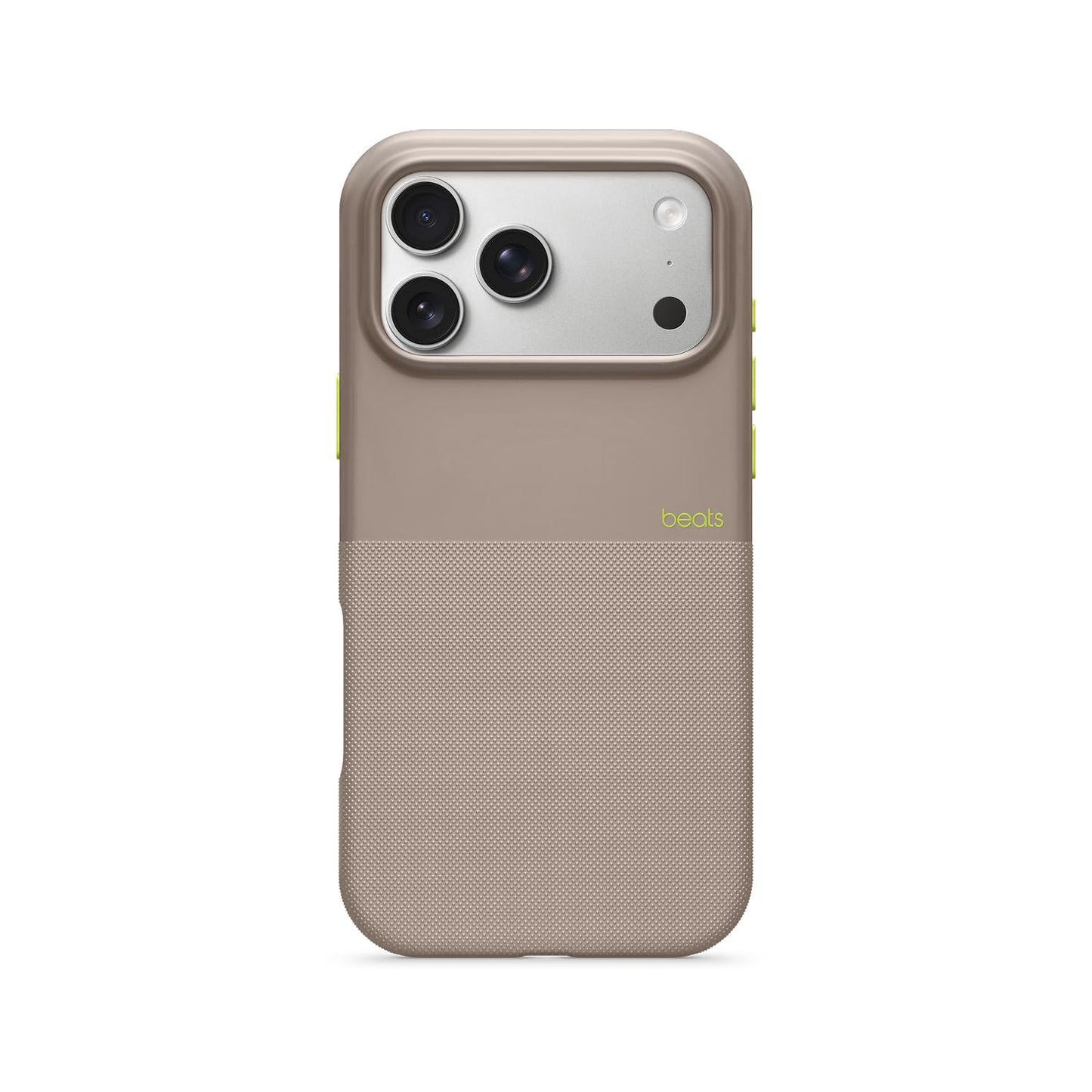 Beats iPhone 17 Pro Max Rugged Case with MagSafe & Camera Control, Scratch & Drop Tested, Matte Texture with Microfiber Lining -