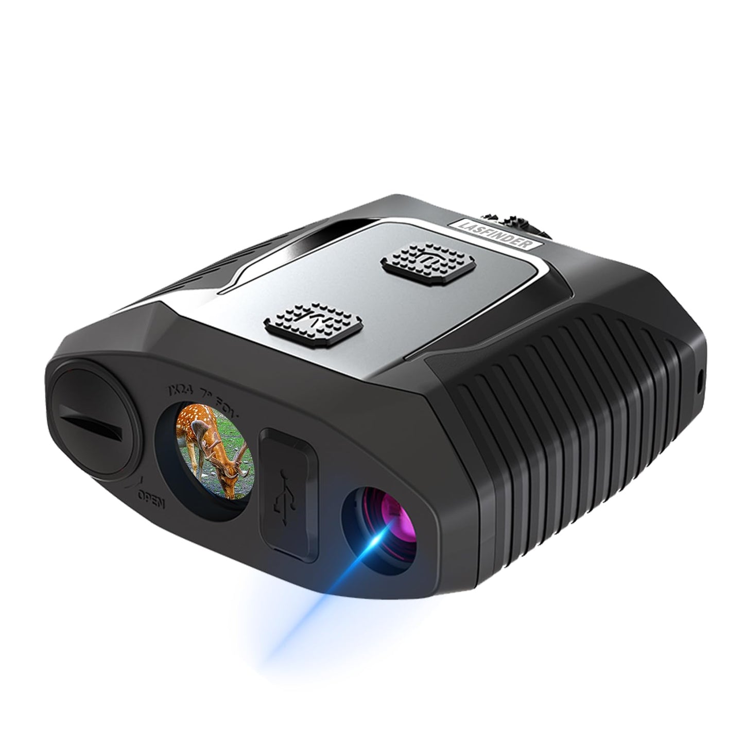 Hunting Laser Rangefinder with 2200 Yards Hunting Range Finder with Target Acquisition Technology Easy-to-Use Clear Accurate Ran