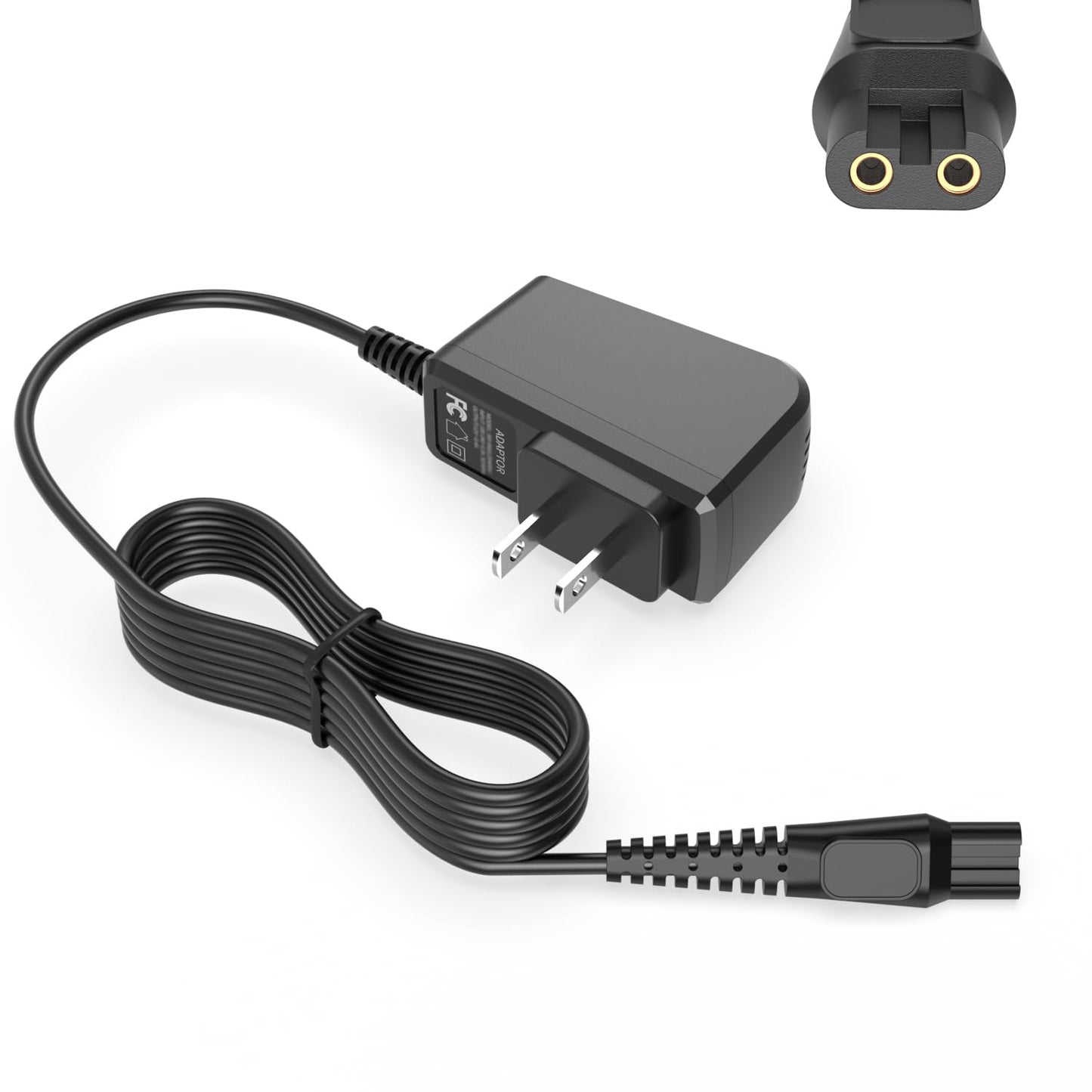 Superer Charger Cord for Philips Norelco Shavers & Trimmers, Model WY-0601500360U, Black, Compatible with 7000, 5000, 3000,