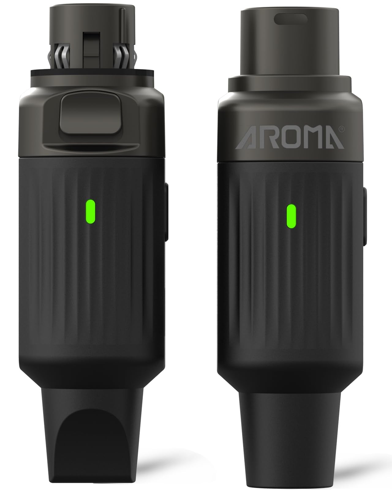 Ulumac Aroma 2.4GHz Wireless XLR Transmitter and Receiver, 130ft Range, 7-Channel, 10H Battery, Plug & Play, Wireless Microphone