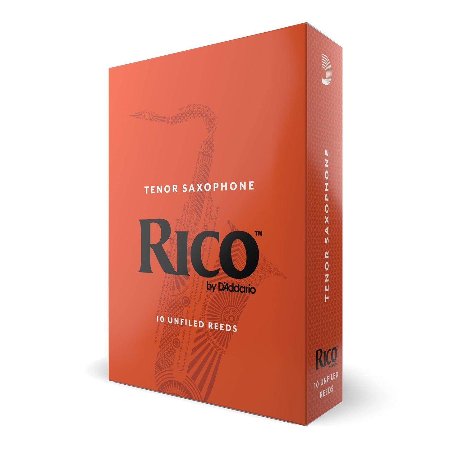 DAddario Rico Tenor Saxophone Reeds, Strength 2, Pack of 10