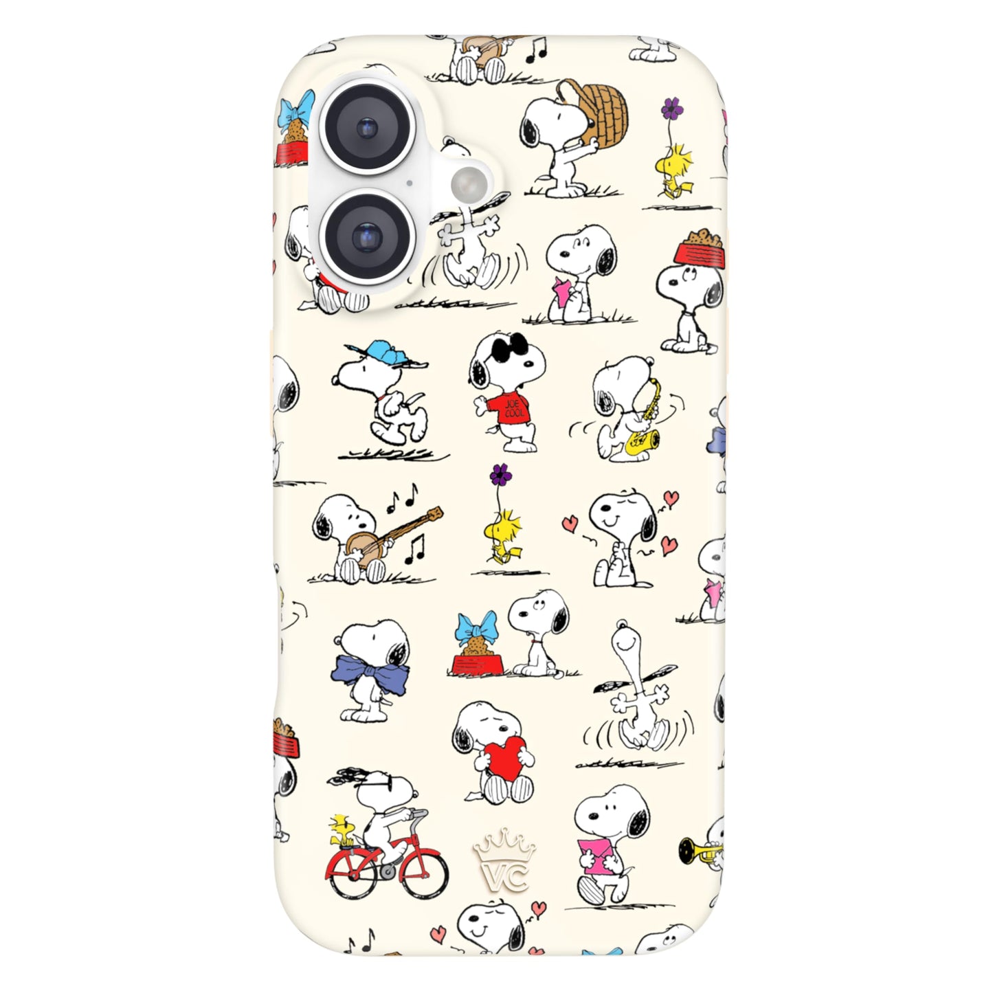 VELVET CAVIAR Case for iPhone 17 | Compatible with MagSafe | 10ft Drop Tested | Protective Designer Cases | Snoopy Moods