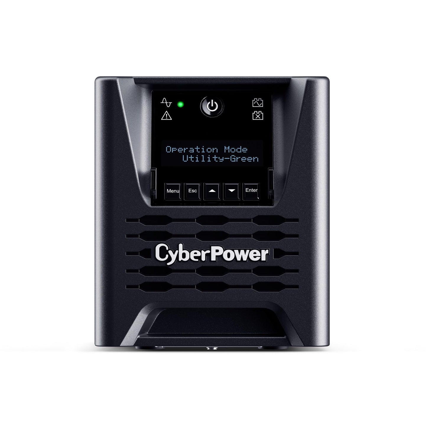 CyberPower PR750LCD3C Smart App Sinewave UPS Battery Backup and Surge Protector, 750VA/750W, 6 Outlets, AVR, Mini-Tower, Built-i