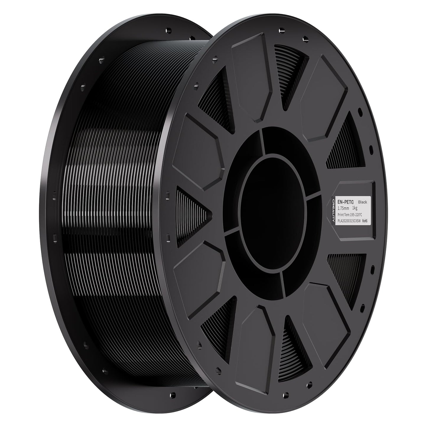Creality Ender PETG 3D Printer Filament 1.75mm 1KG (2.2lbs), High Precision, Strong Toughness, Odorless, Better Flow, Moisturepr