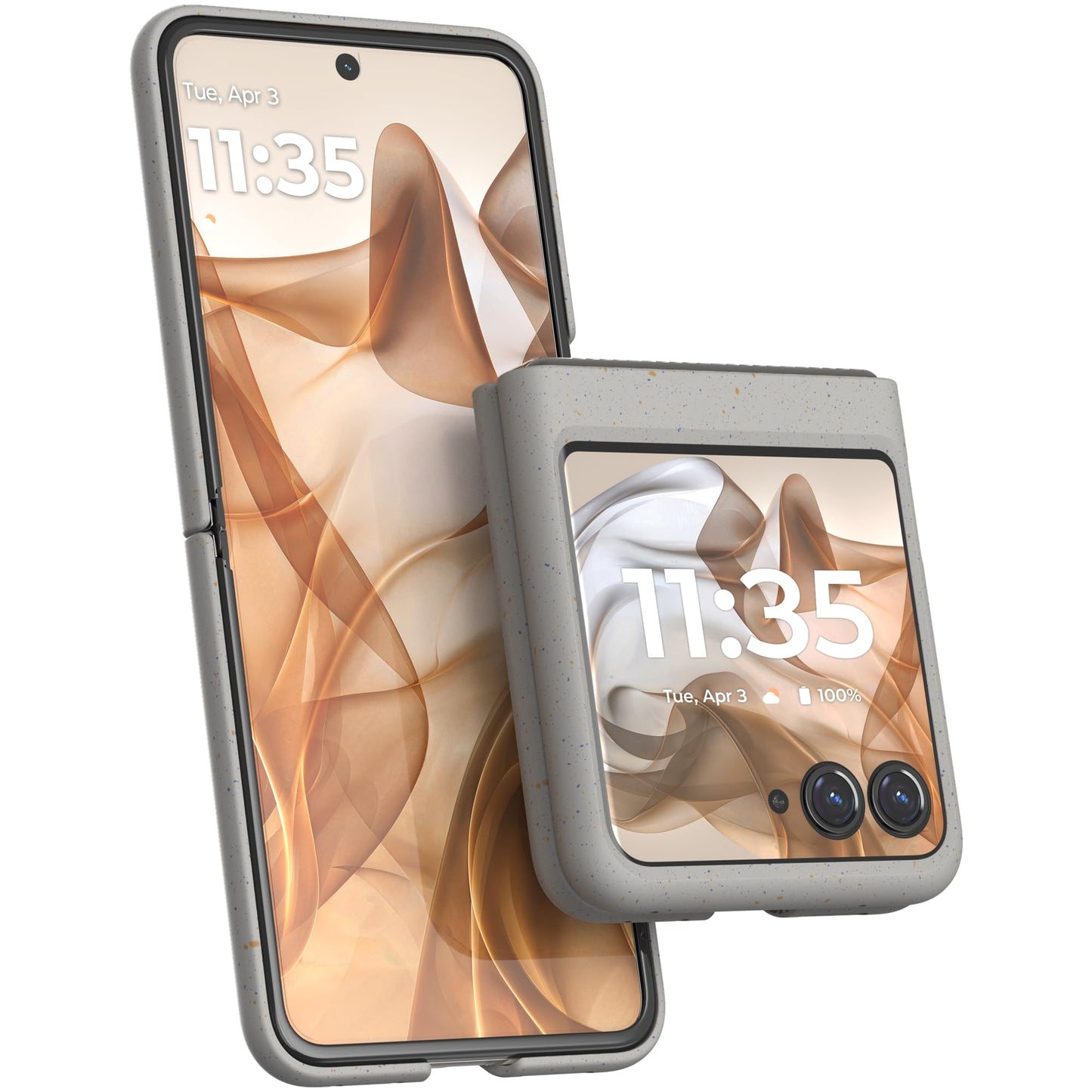 Motorola Razr 2025/2024 Gibraltar Sea Blue Protective Case- Rigid, Lightweight Polycarbonate Shells Precision Fit Drop Protectio