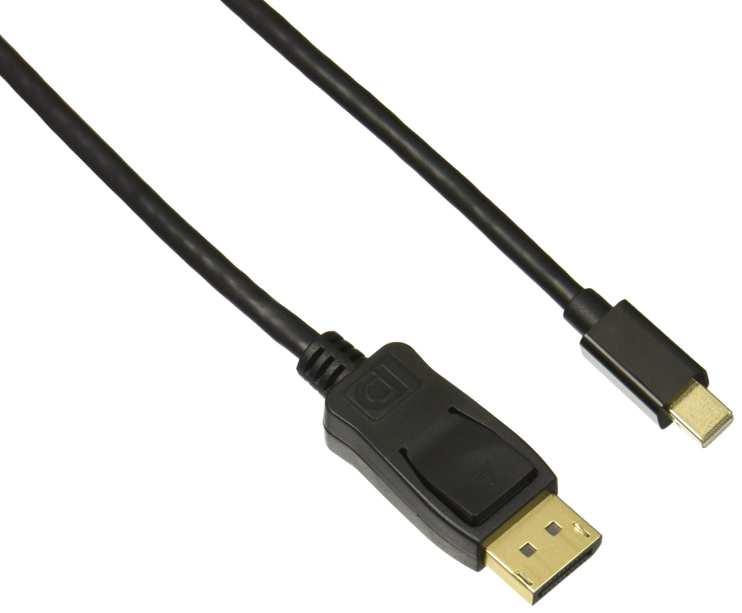 Rocstor Y10C165-B1 Premium 6ft (2m) Mini DisplayPort 1.2v to DisplayPort Cable M/M - Supports 4Kx2K Resolution at 60Hz - Mini DP
