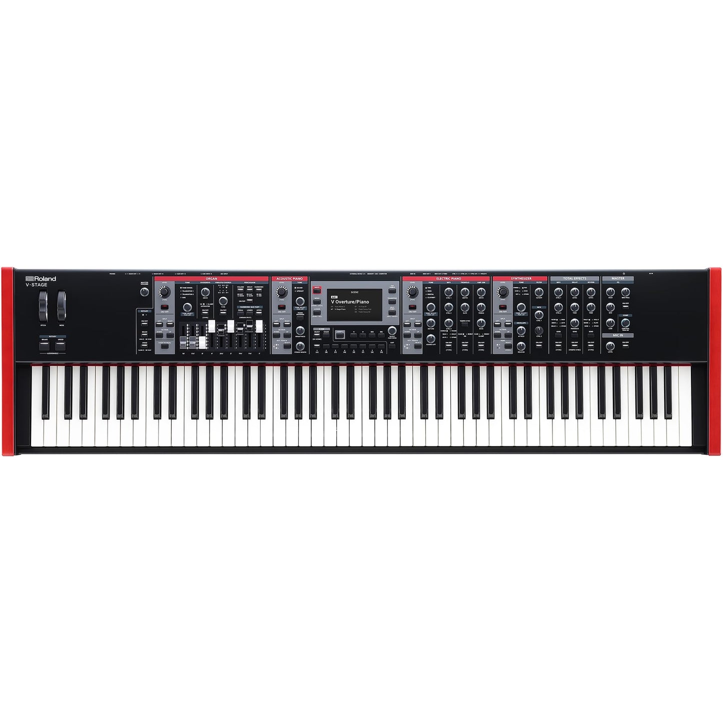Roland V-STAGE 88 | Premium 88-Key Weighted Digital Keyboard | Ideal for Piano-Focused Players | Four Independent Sound Engines