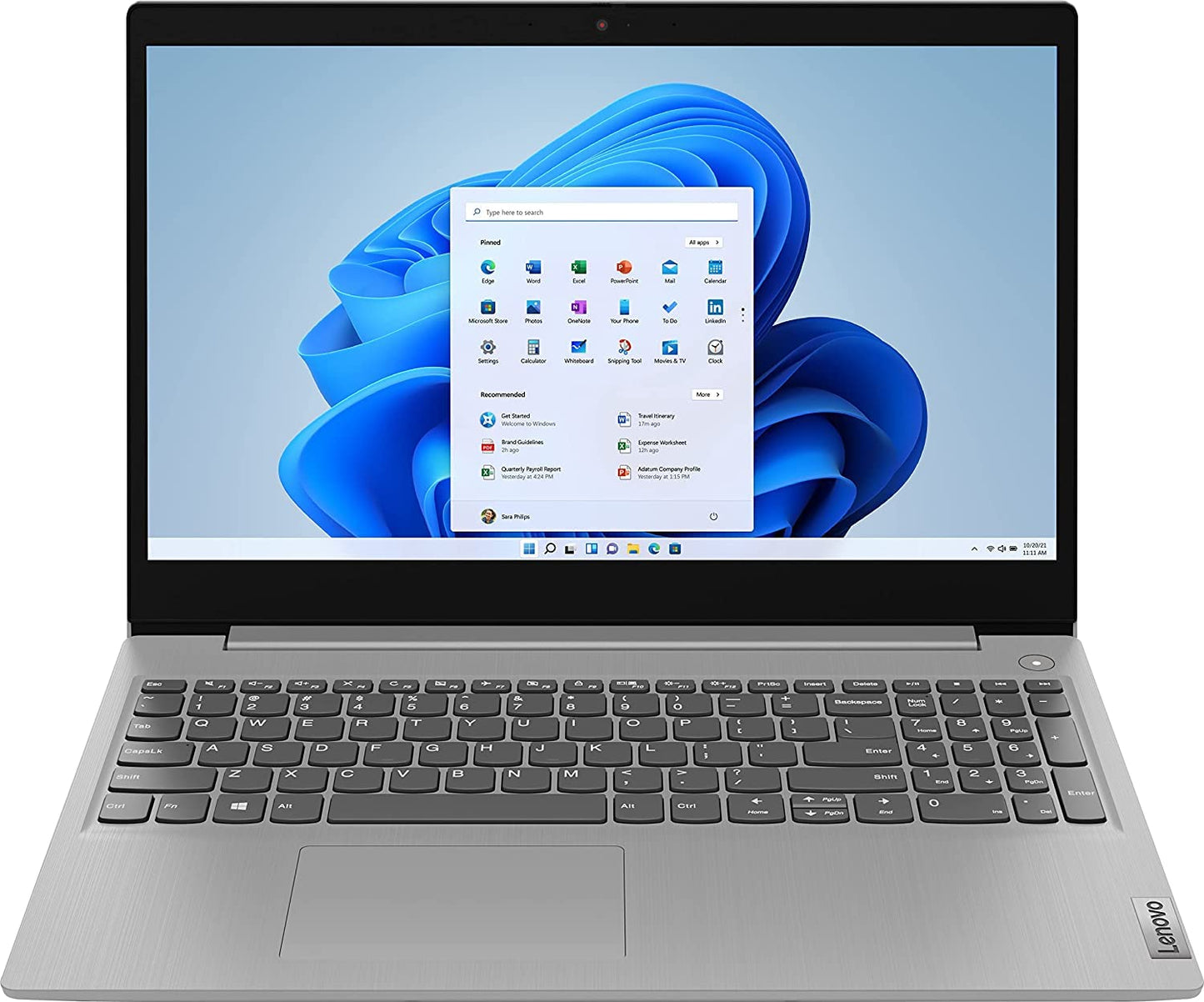 Lenovo Ideapad 3 15Itl05 15.6 Laptop Core i3-1115G4 4GB RAM 128GB SSD W11H