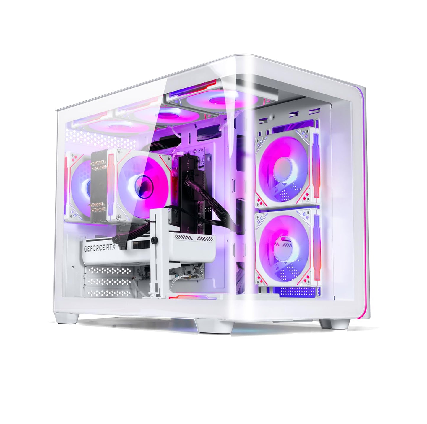 suevery Gaming PC | Core 13th I9 13900HX(24Cores 32Threads Up to 5.4G) RTX 5060 8G GPU | DDR5 32G RAM | Nvme 1TB SSD | Prebuilt