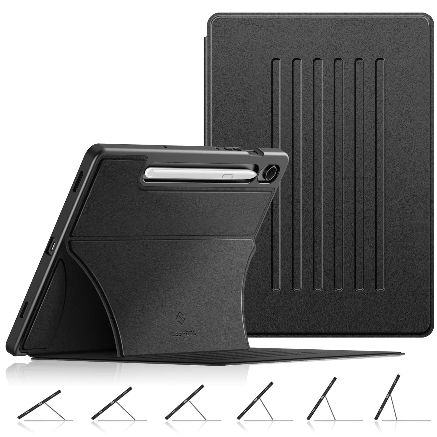 Fintie Magnetic Stand Case for Samsung Galaxy Tab S10 Lite/ S10 FE/ S9 FE 5G 10.9 Inch/Tab S9 11 Inch, Multi-Angle Viewing Rugge