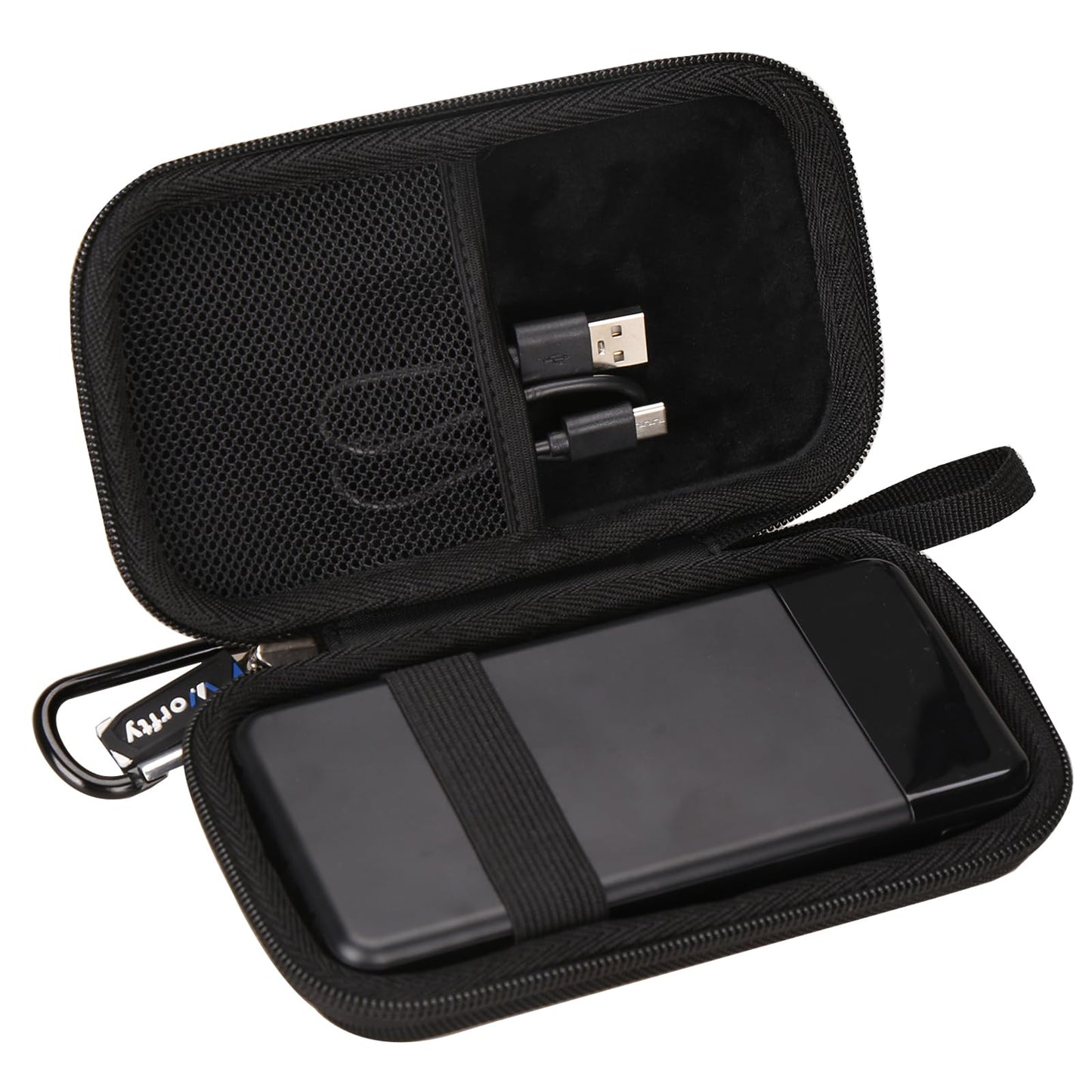Hard Travel Case for SABANI for LOVELEDI for IAPOS for Pxwaxpy for OHOVIV for FOCHEW Portable Charger Power Bank, Storage Holder