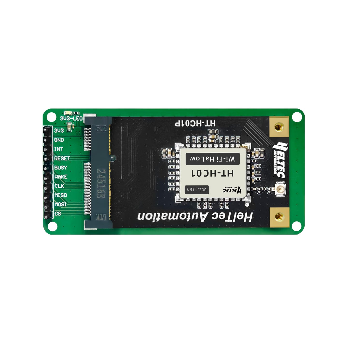 Heltec WiFi HaLow Module Mini PCIe with Debug Board - IEEE 802.11ah 1km Range 32.5Mbps 902-928MHz, 802.11ah Halo for IoT Smart H