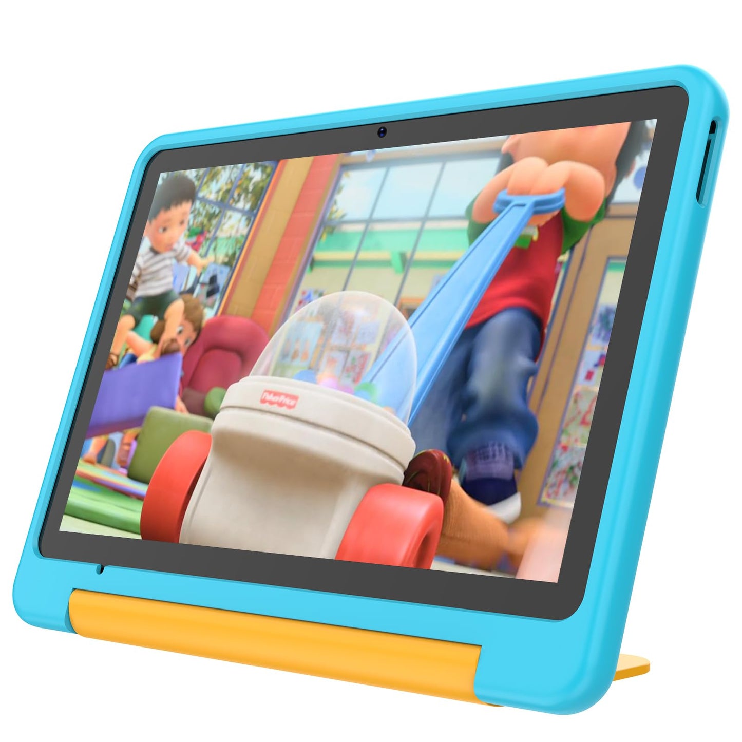 PRITOM All-New Tablet Android 15, 10 Kids Tablet, Parental Control, 64GB, 1TB Expandable Tablets for Kids, Children, WiFi6, Ed