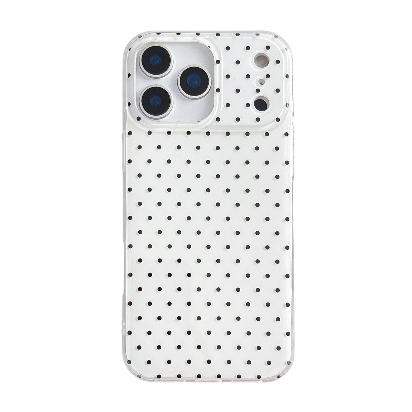 QLTYPRI Cute Phone Case for iPhone 17 Pro Max Case Polka Dot Fashion Aesthetic Design for Women Girls, Slim TPU Shockproof Prote