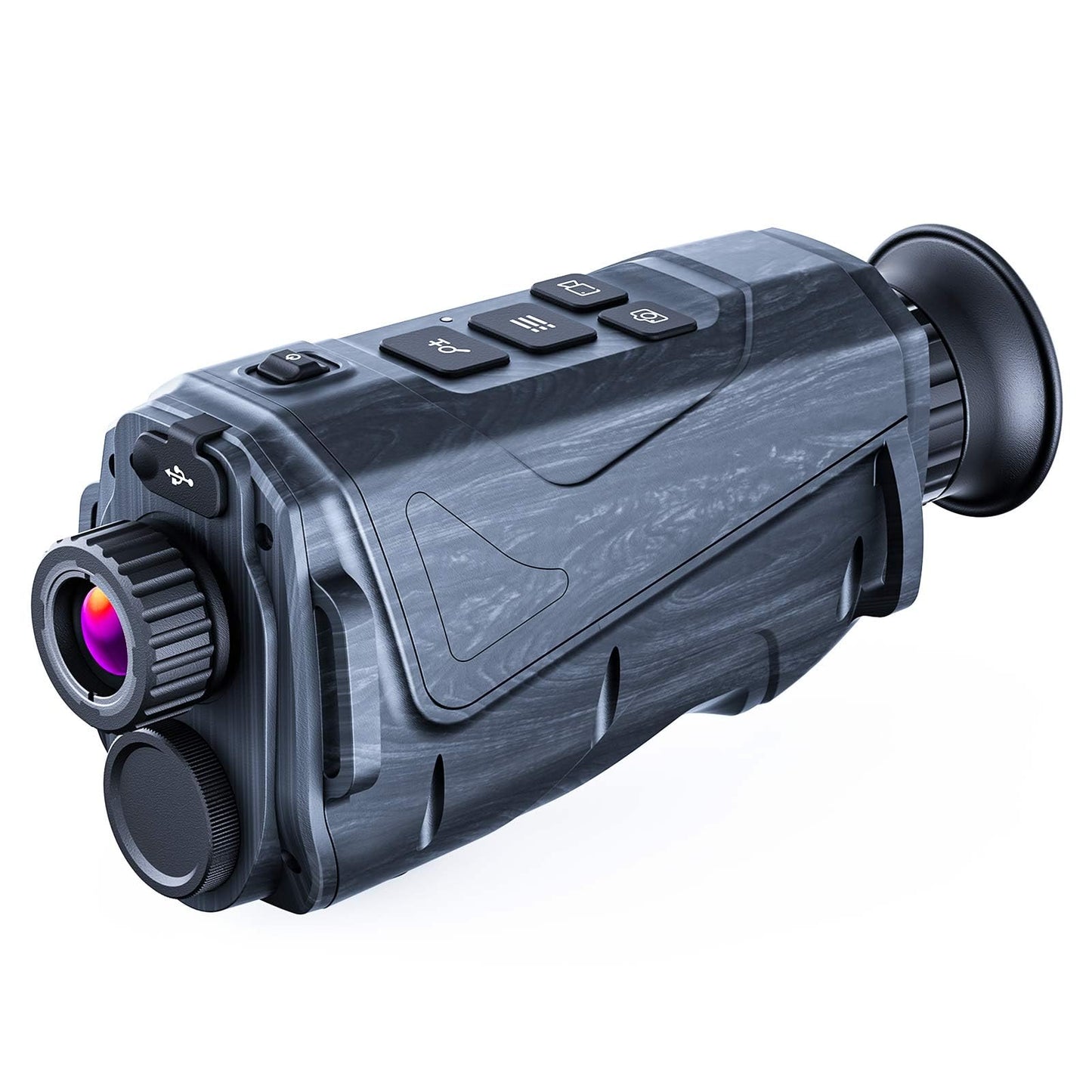 Klarvue Unveil AI Thermal Monocular 384 288 Super Resolution,12m Infrared Sensor,8 Digital Zoom,WiFi & App Control, 32GB Stor