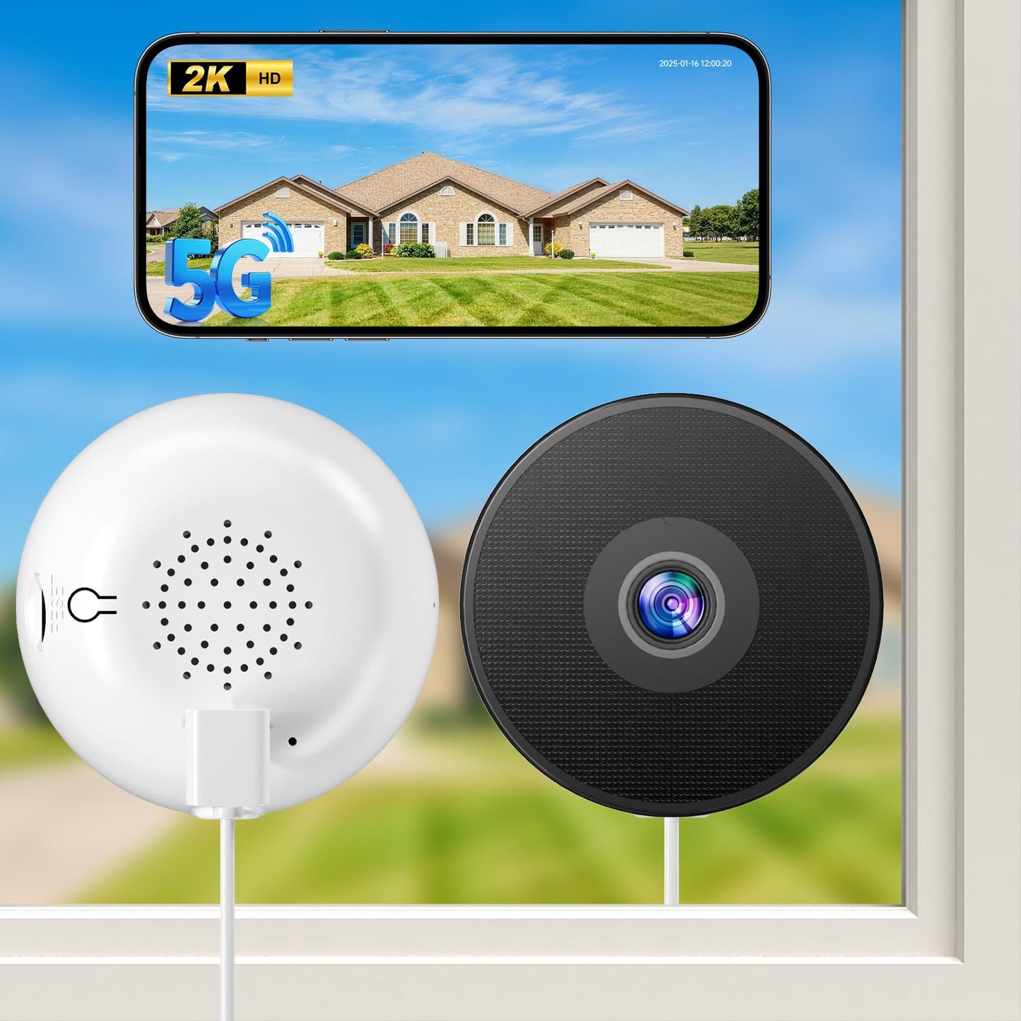 Noaheye Window Camera No-Drill