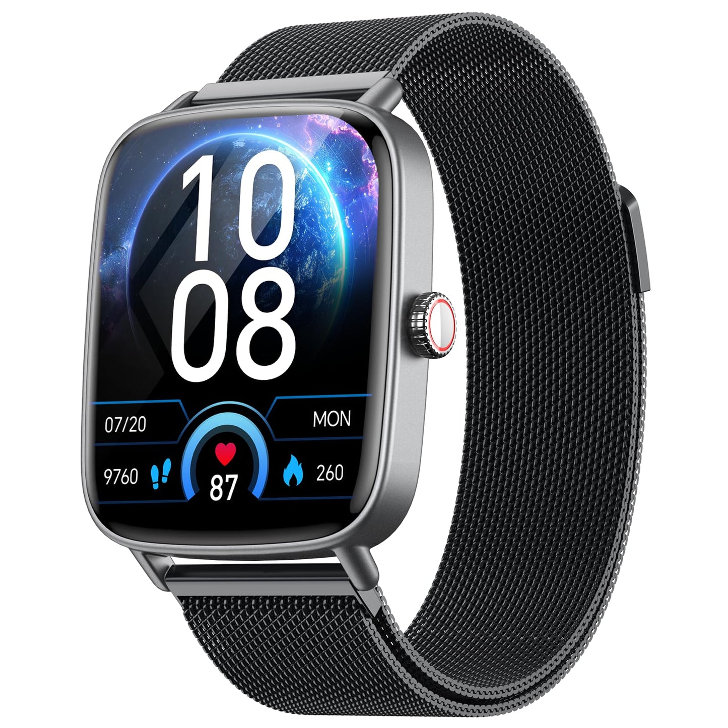 Smart Watch for Women, 1.85 HD Smartwatch Compatible iPhone/Samsung/Android (Answer/Make Calls), 100+ Sport Modes Fitness Tracke