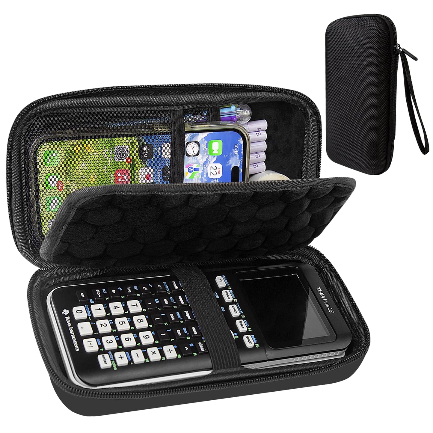 Hard Case Compatible with Texas Instruments TI-84 Plus CE/TI-84 Plus/TI-Nspire CX II CAS/TI-Nspire CX II/TI-83 Plus/Casio fx-975